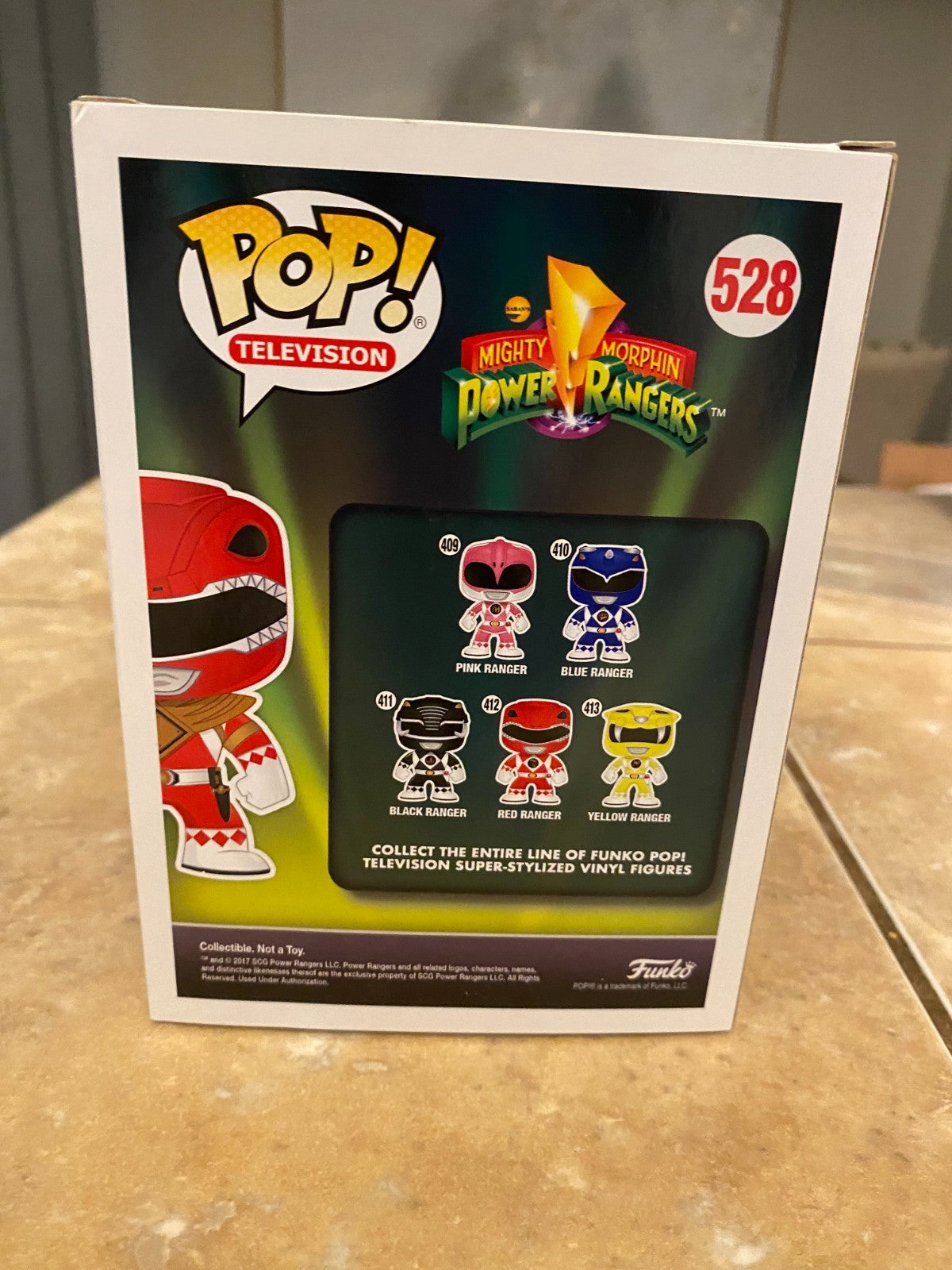 Funko Pop! Power Rangers - Red Ranger - FYE (Exclusive) #528 w Hard Protector