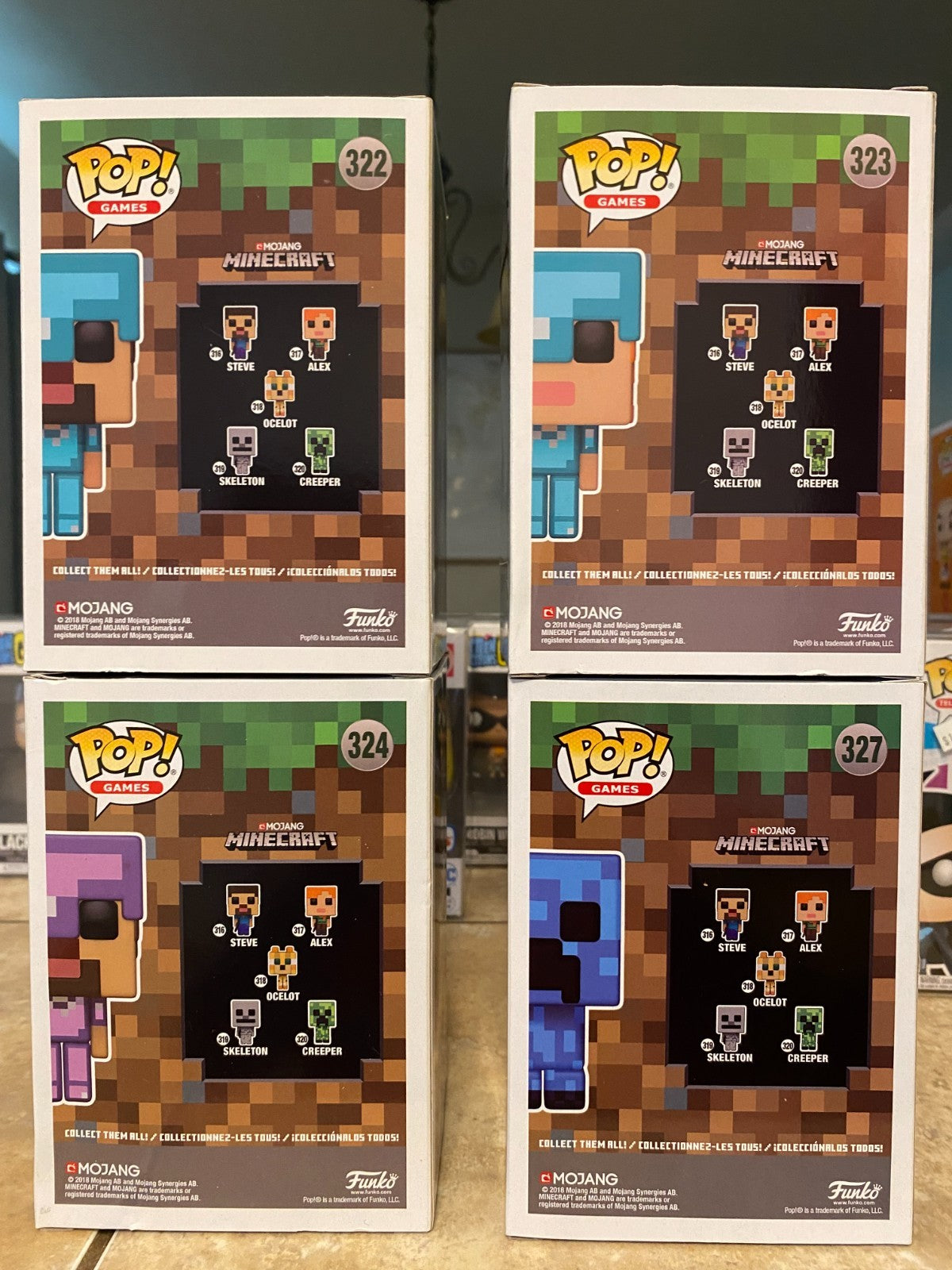 MineCraft Exclusive Funko Pops
