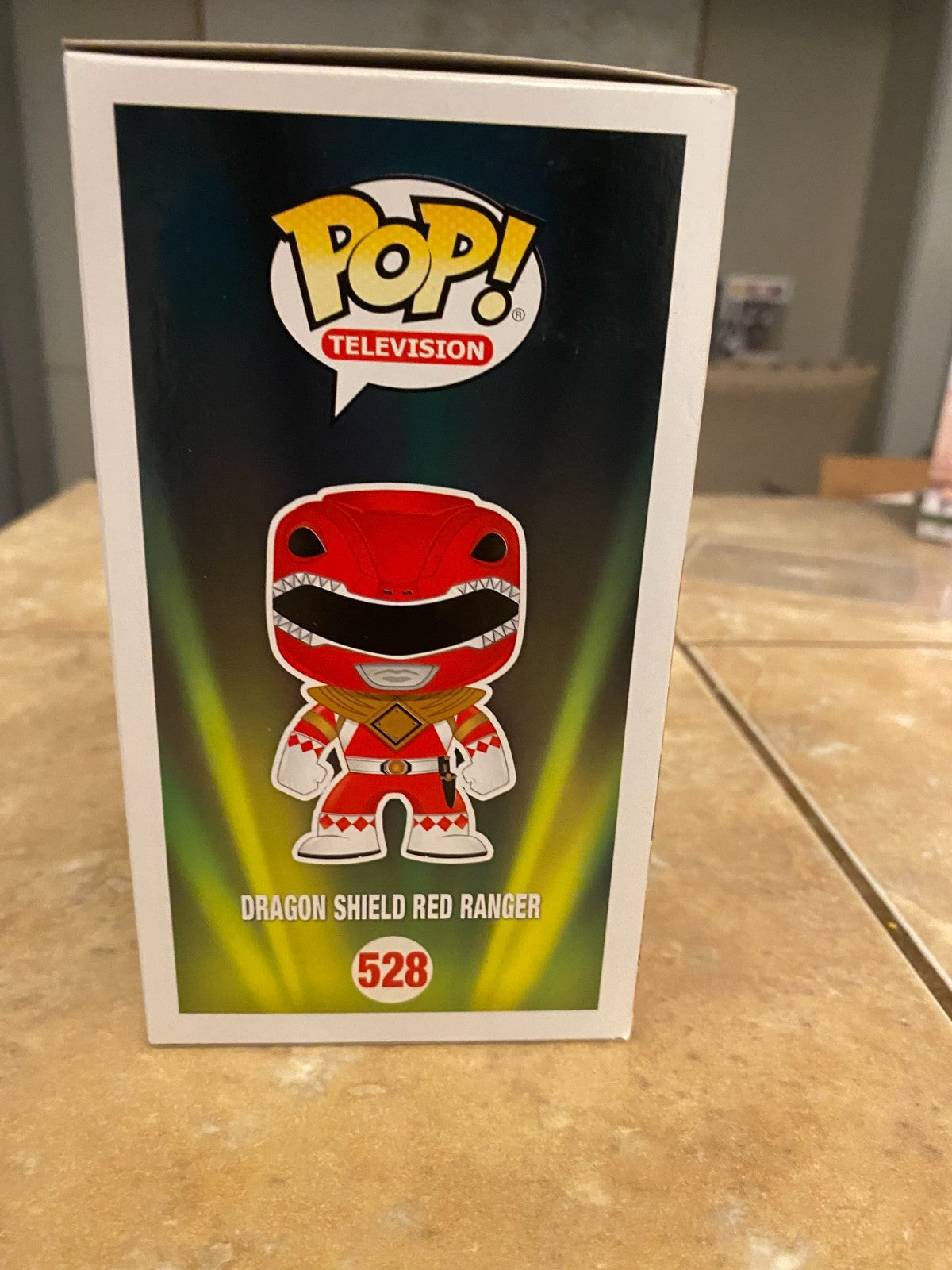 Funko Pop! Power Rangers - Red Ranger - FYE (Exclusive) #528 w Hard Protector