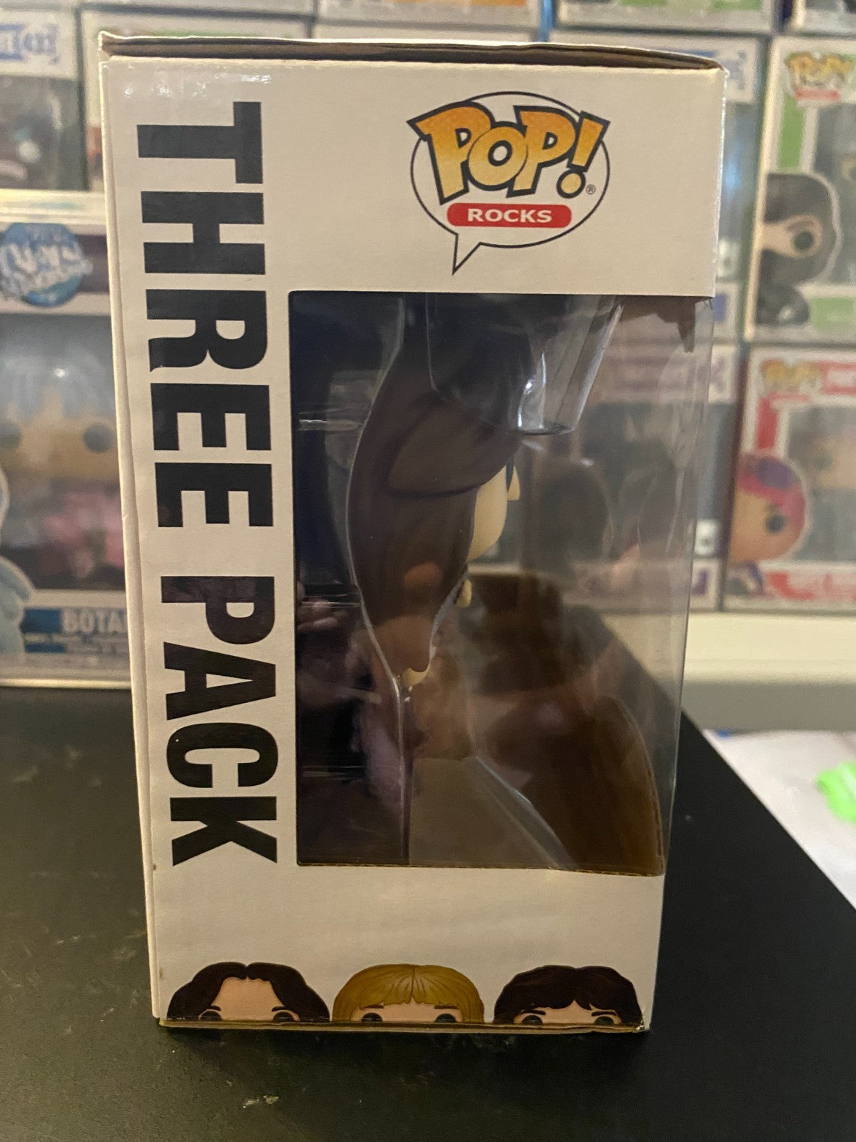 Funko Pop! Vinyl: Geddy Lee / Alex Lifeson / Neil Peart - Rush 3 Pack Geddy Lee