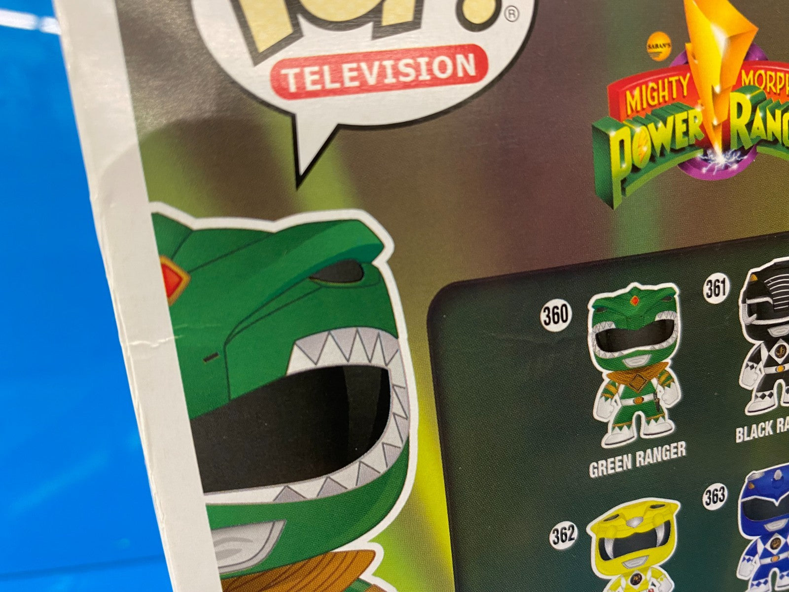 Vaulted : Power Rangers - Green Ranger - (Metallic) - Toy Tokyo w Hard Protector
