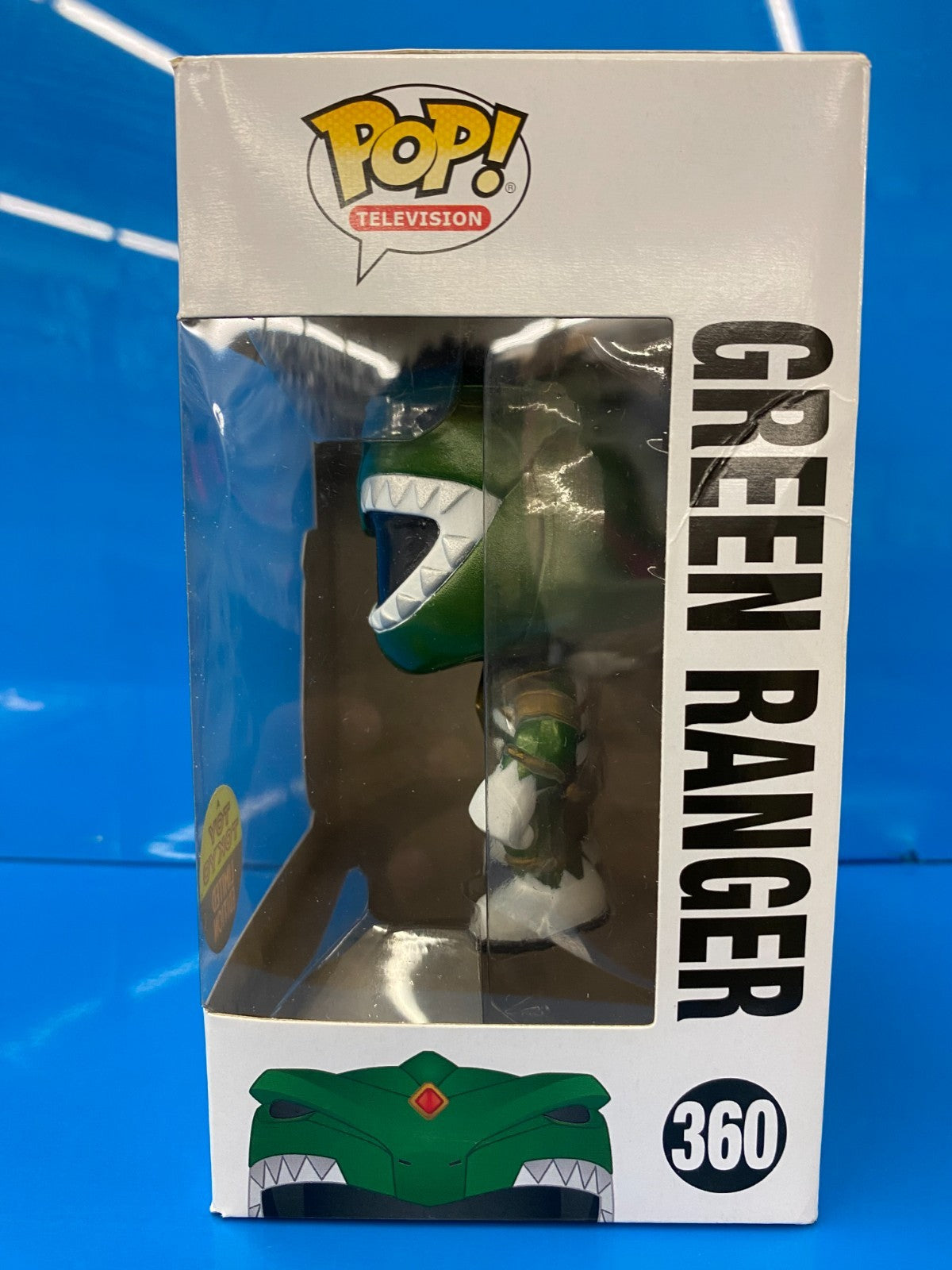Vaulted : Power Rangers - Green Ranger - (Metallic) - Toy Tokyo w Hard Protector