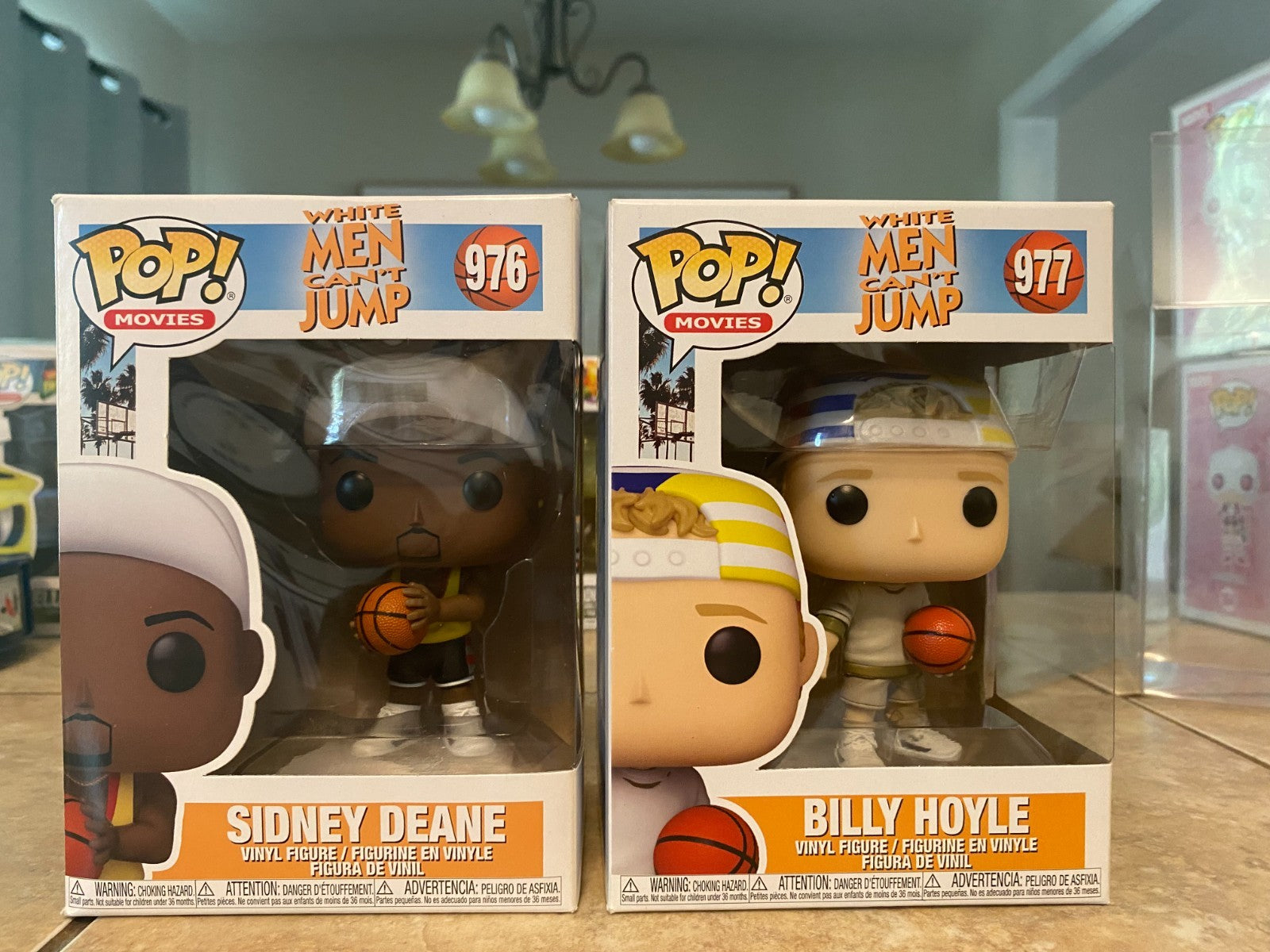 Funko Pop! Billy Hoyle & Sidney Deane 976-977 White Men Can't Jump 2pc Set