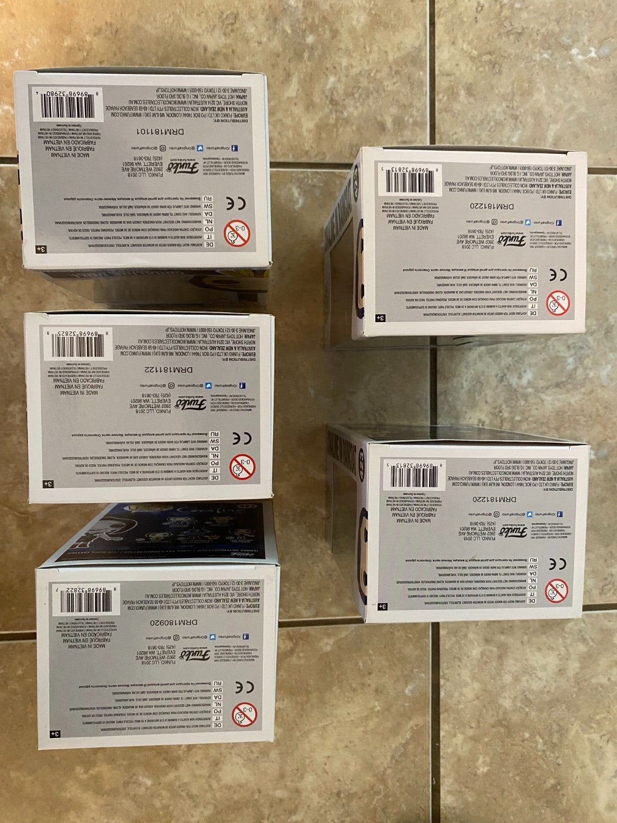 Funko Pop Movies Coraline Lot Of 5 - #423 Chase, #423, #425, #426 & #427