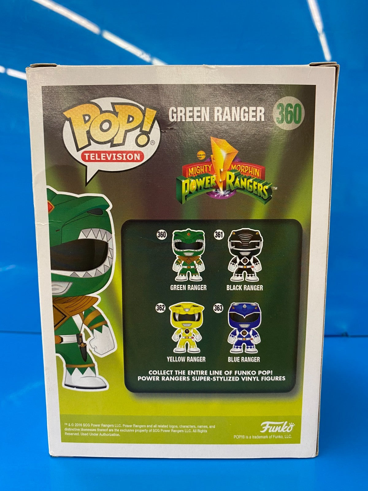 Vaulted : Power Rangers - Green Ranger - (Metallic) - Toy Tokyo w Hard Protector