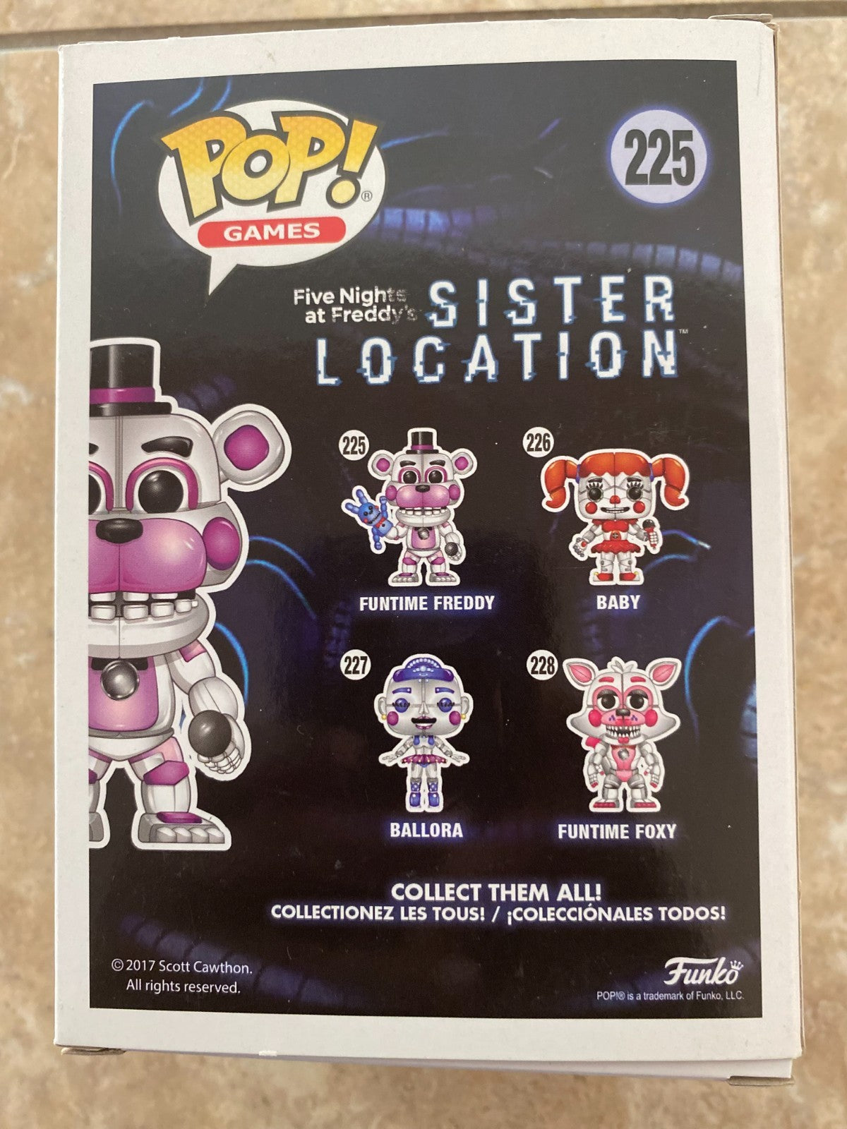 Funko Pop! Vinyl: Five Nights at Freddy's - Funtime Freddy #225