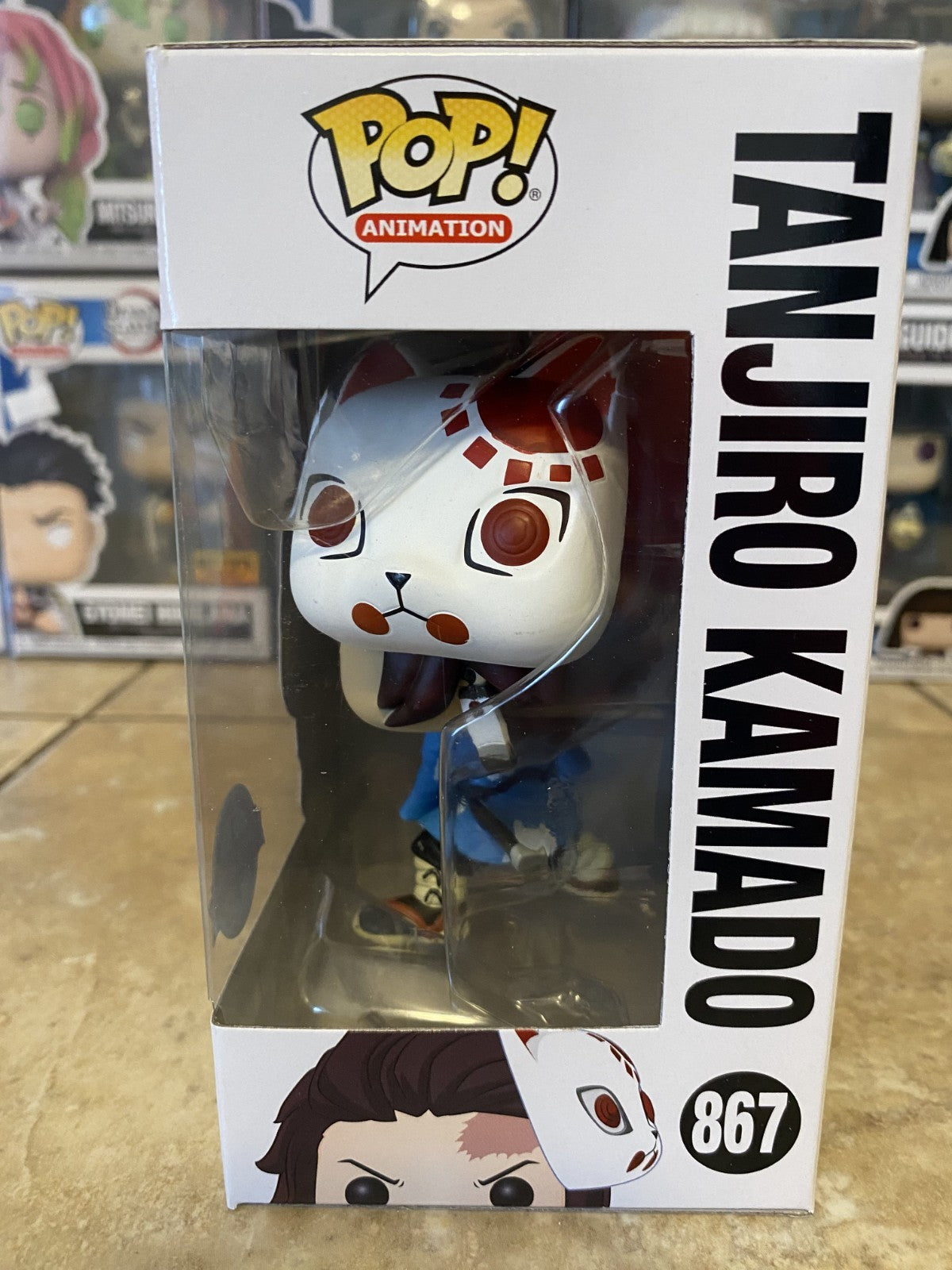 Funko Pop! Demon Slayer Tanjiro Kamado #867 Special Edition w/Box Protector