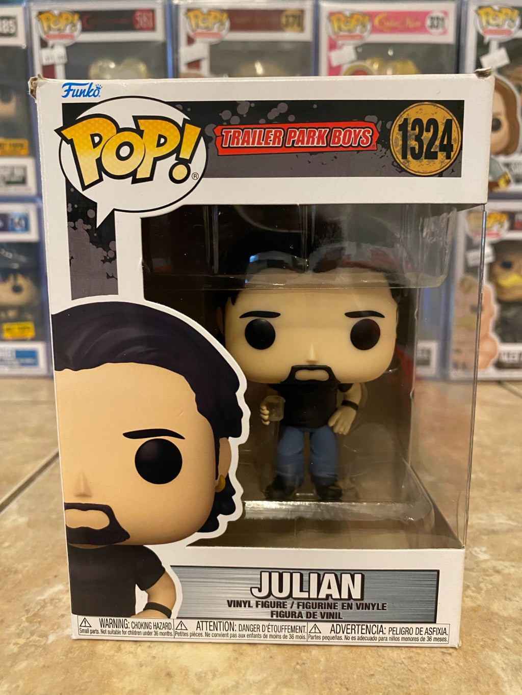 Funko Pop! Vinyl: Trailer Park Boys - Julian #1324 w Hard Protector