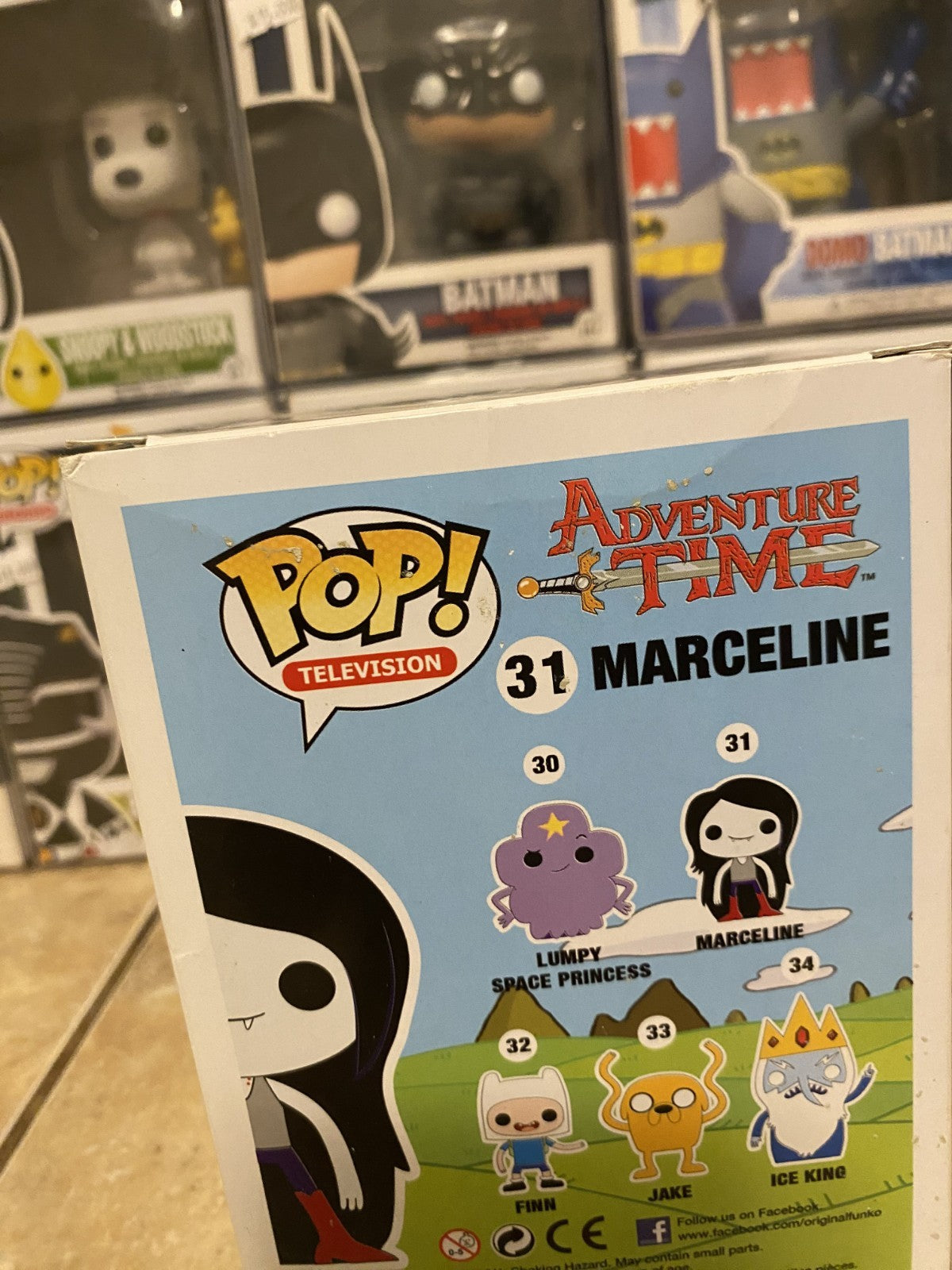Funko Pop! Vinyl: Adventure Time - Marceline #31 w/Box Protector