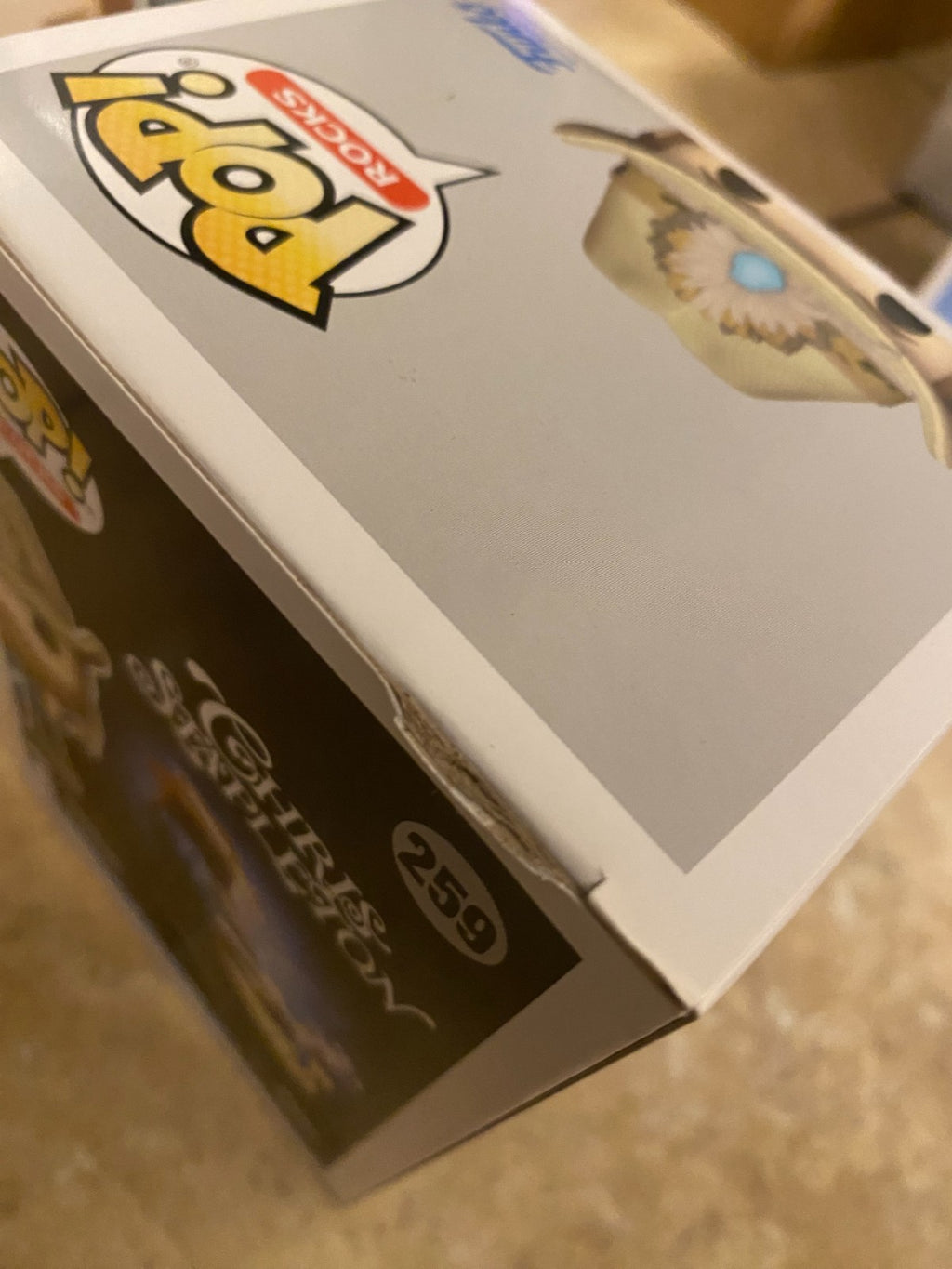 Funko POP! Pop Rocks! CHRIS STAPLETON #259 Vinyl Figure w Protector