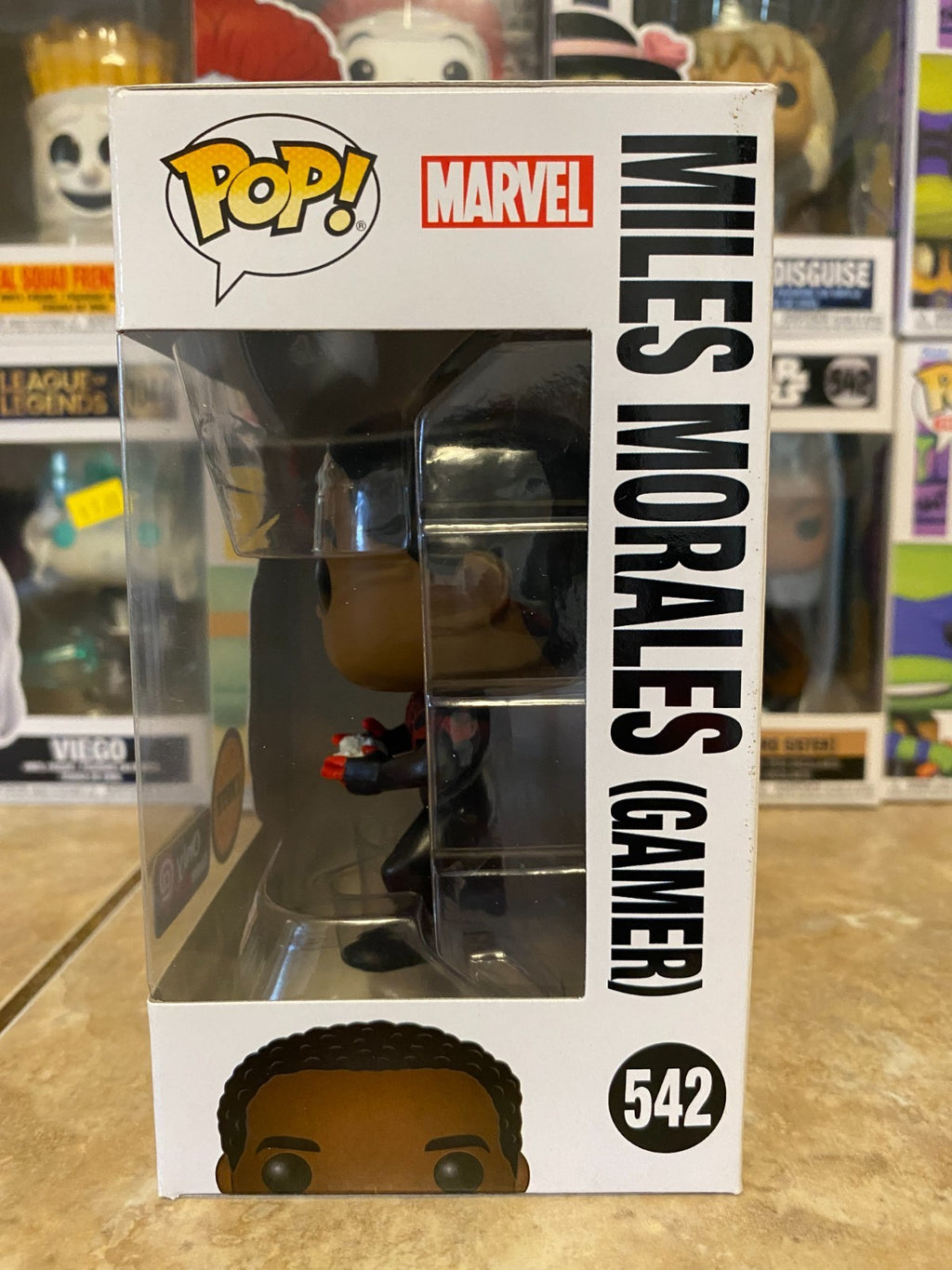 Funko Pop! Heroes: Miles Morales (Chase) (GameStop) Vinyl Figure w Protector