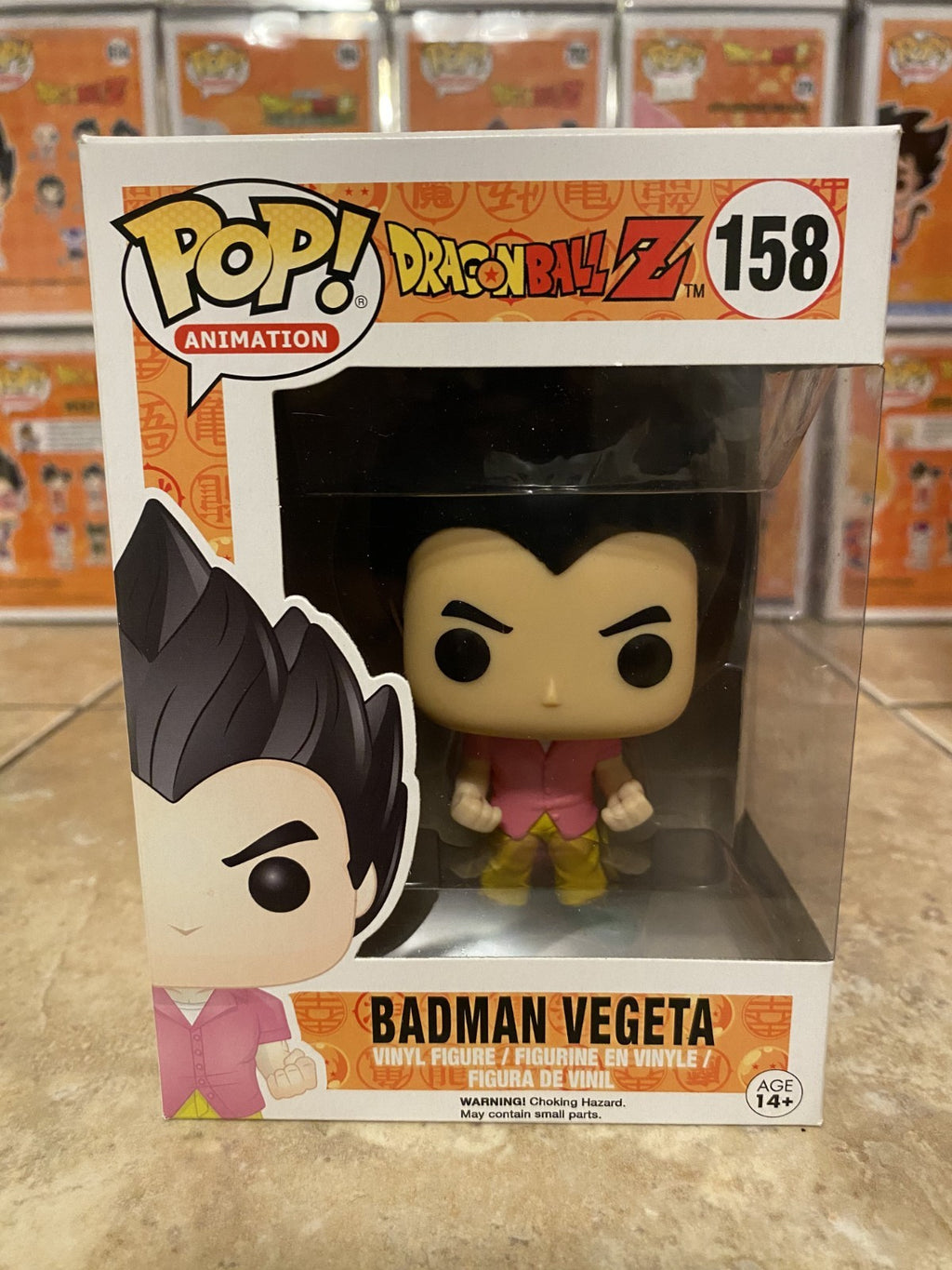 Funko Pop! Animation: Dragon Ball Z - #158 Badman Vegeta w Protector
