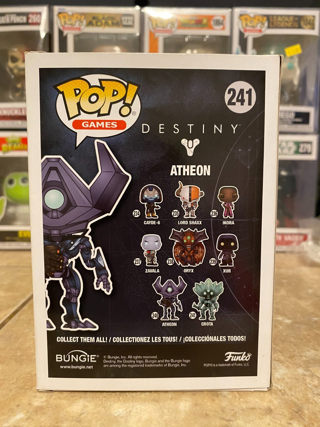 Funko Pop! Games: Destiny - Atheon - GameStop Exclusive #241 w Protector