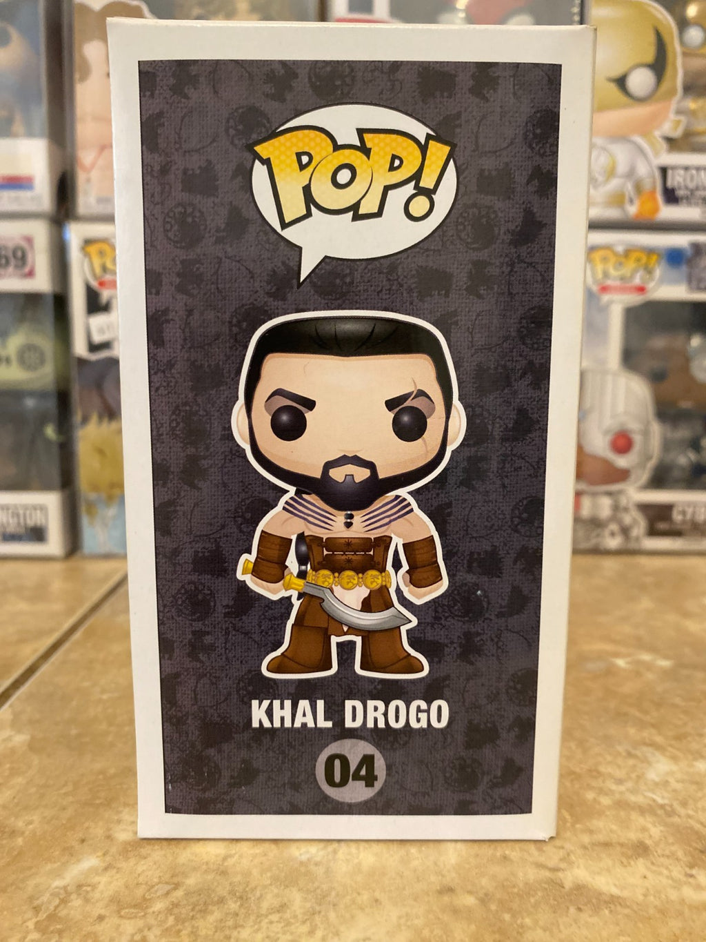 Funko Pop! Vinyl: Game of Thrones - Khal Drogo #4 w Protector