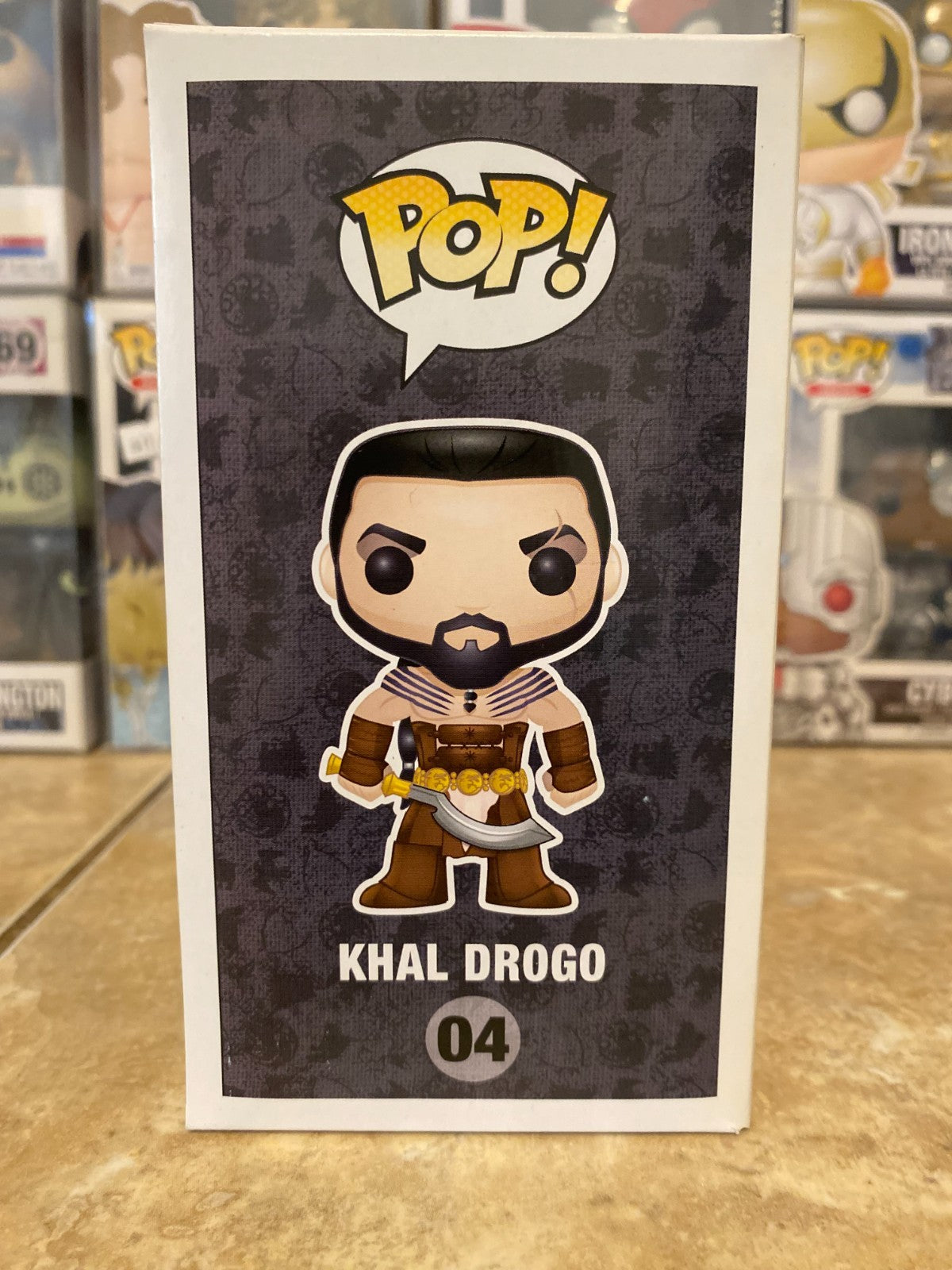 Funko Pop! Vinyl: Game of Thrones - Khal Drogo #4 w Protector