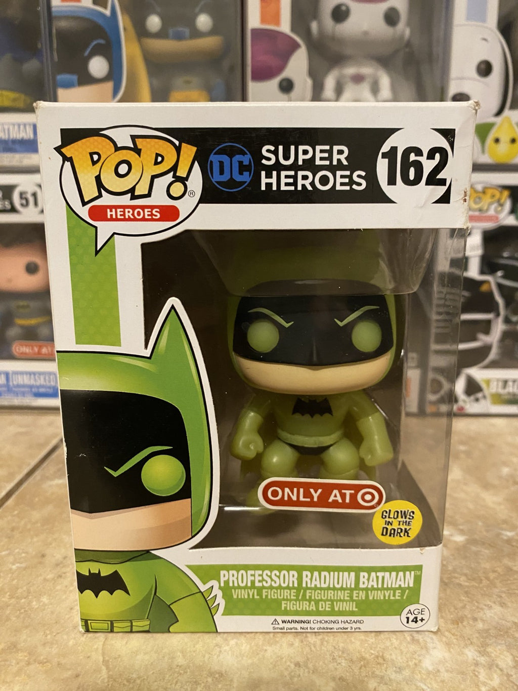 Funko Pop! Super Heroes #162 Pop! Heroes Professor Radium Batman (GITD)