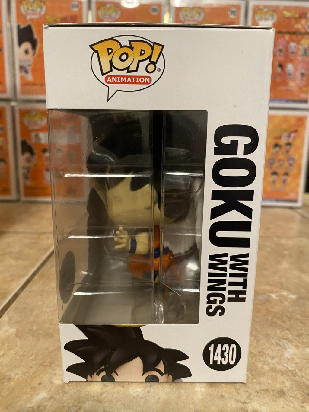 Funko Pop! Dragon Ball Z #1430 Goku with Wings Funko Exclusive w Protector