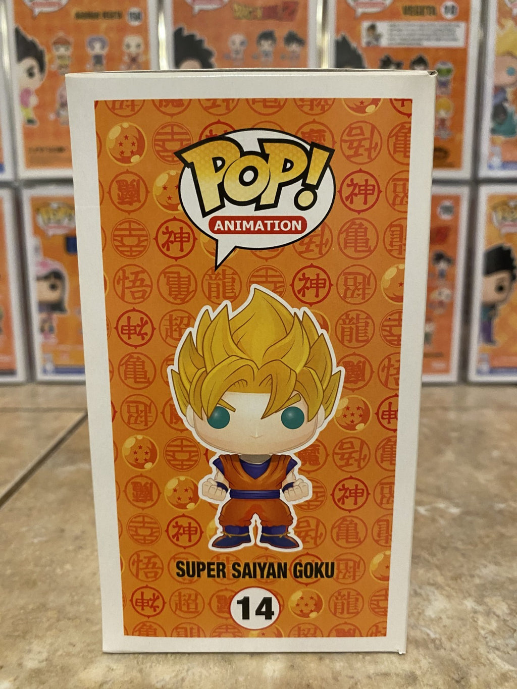 Funko Pop! Dragon Ball Z #14 Super Saiyan Goku w Protector