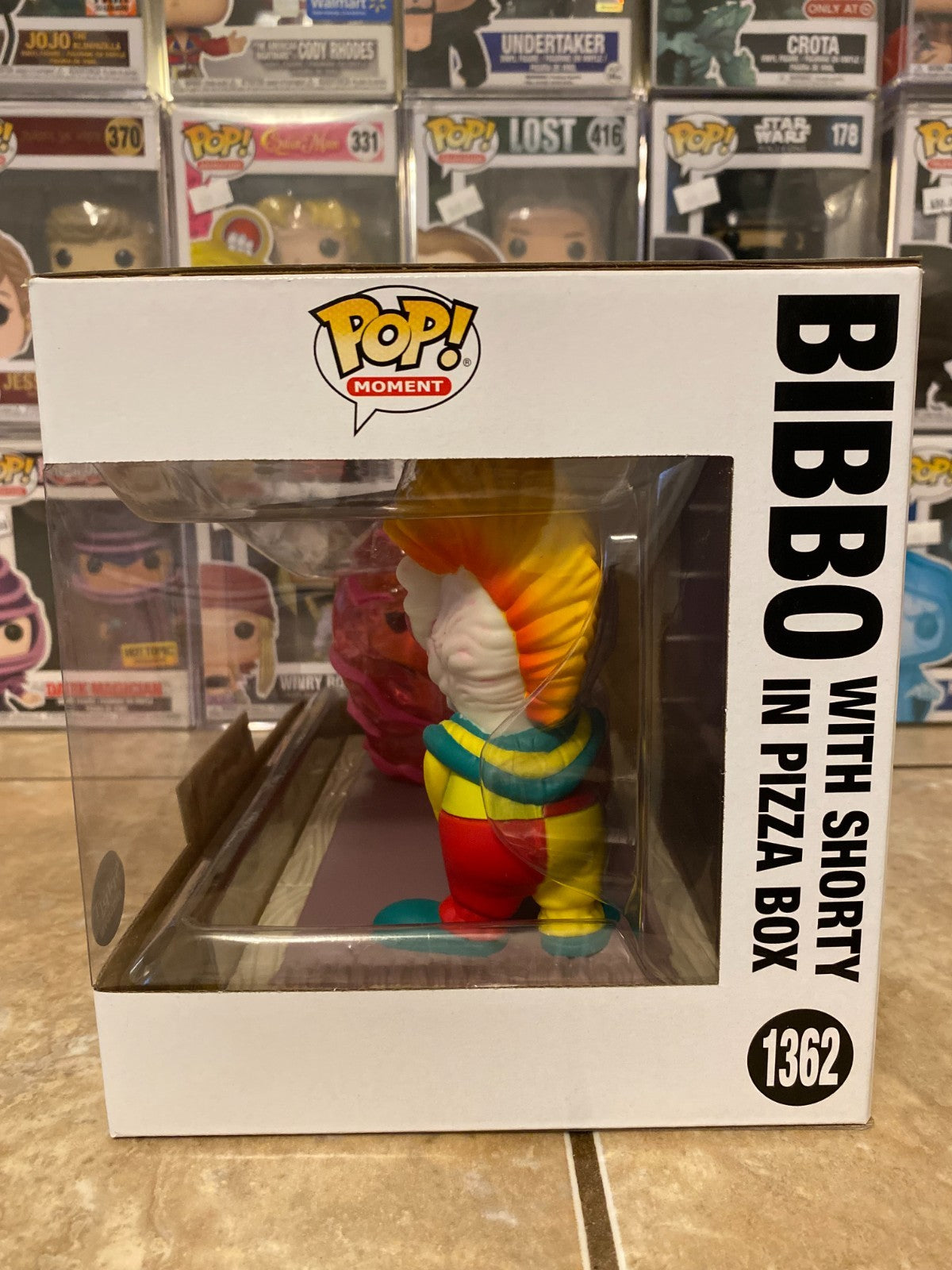 Funko Pop! Moments: Bibbo with Shorty in Pizza Box - Spirit Halloween Exclusive