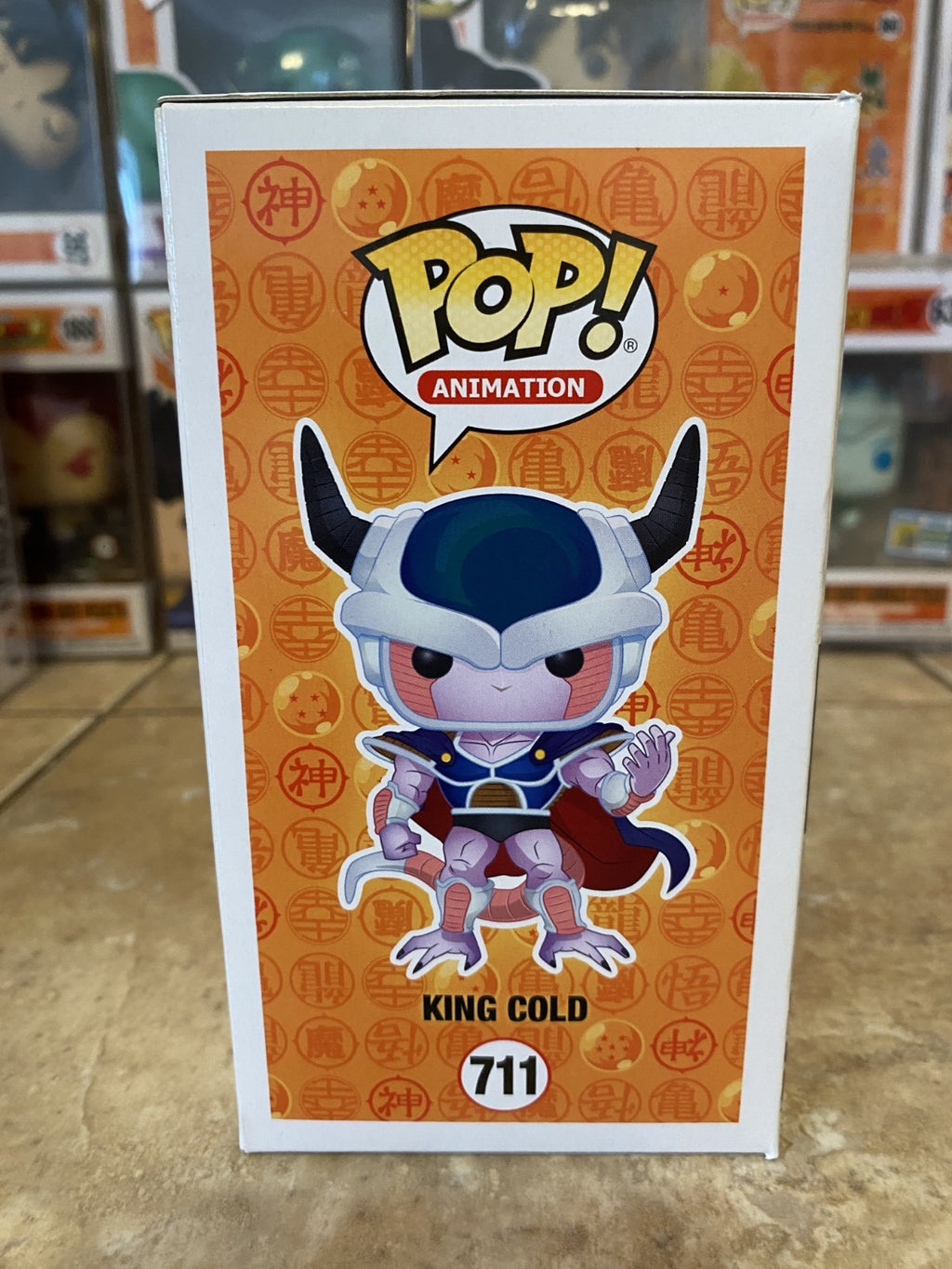 Funko Pop! Dragon Ball Z #711 King Cold Walmart Exclusive w Protector