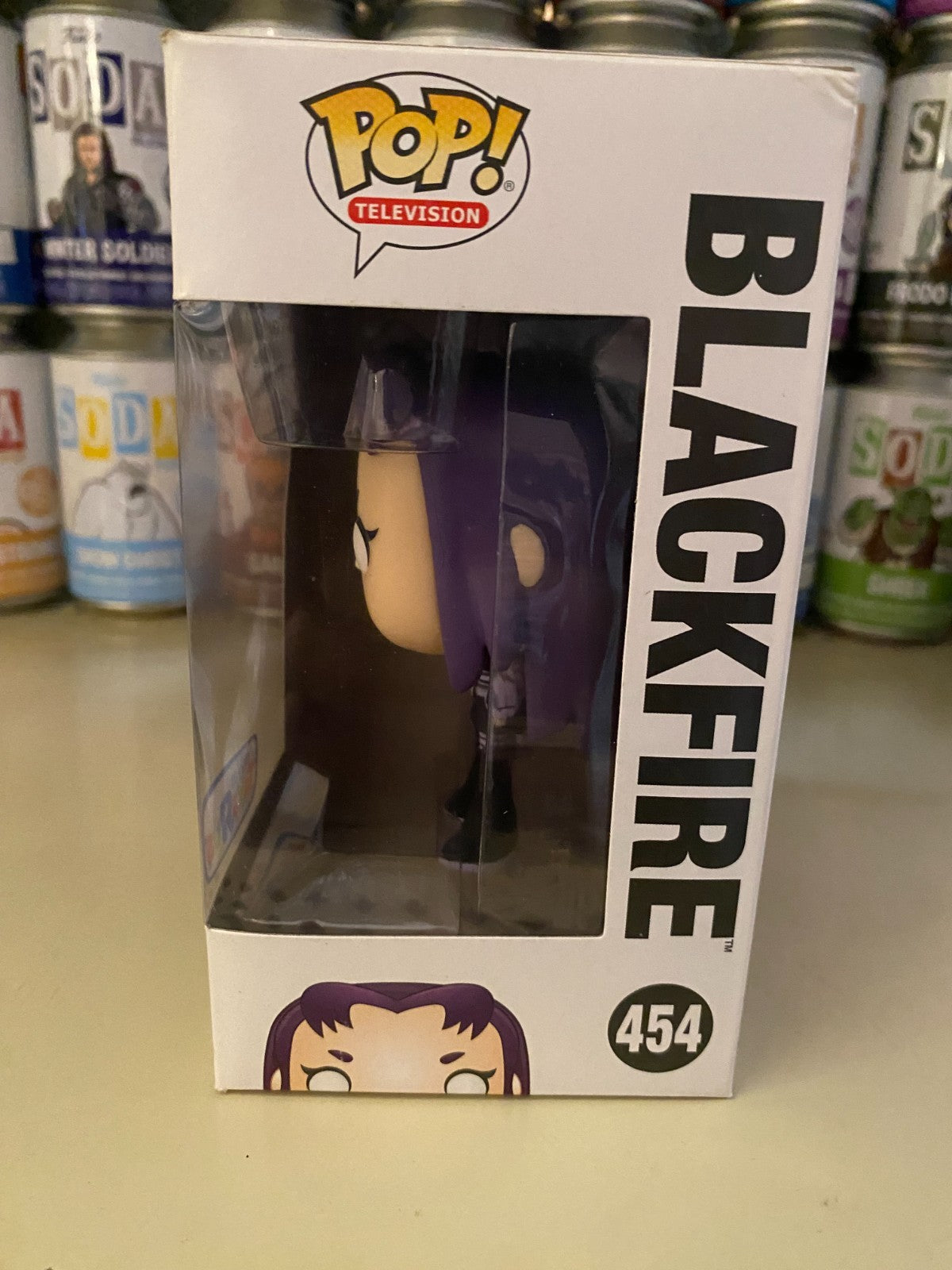 Funko Pop! Teen Titans Go! - Blackfire #454 Toys R Us Exclusive w Protector