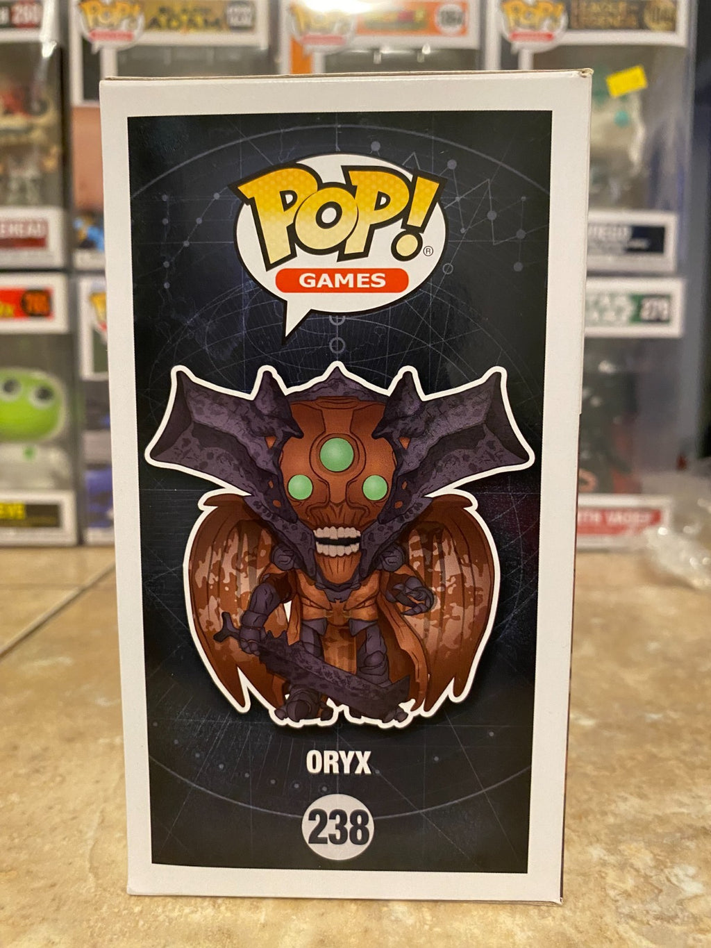 Funko Pop! Games Destiny Oryx Vinyl Figure #238 w Protector