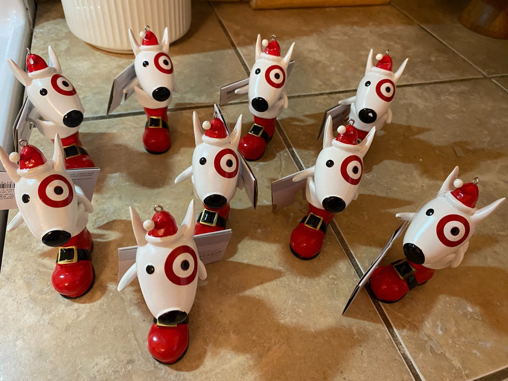 2024 Collector Target Bullseye Wondershop Christmas Stocking Ornament