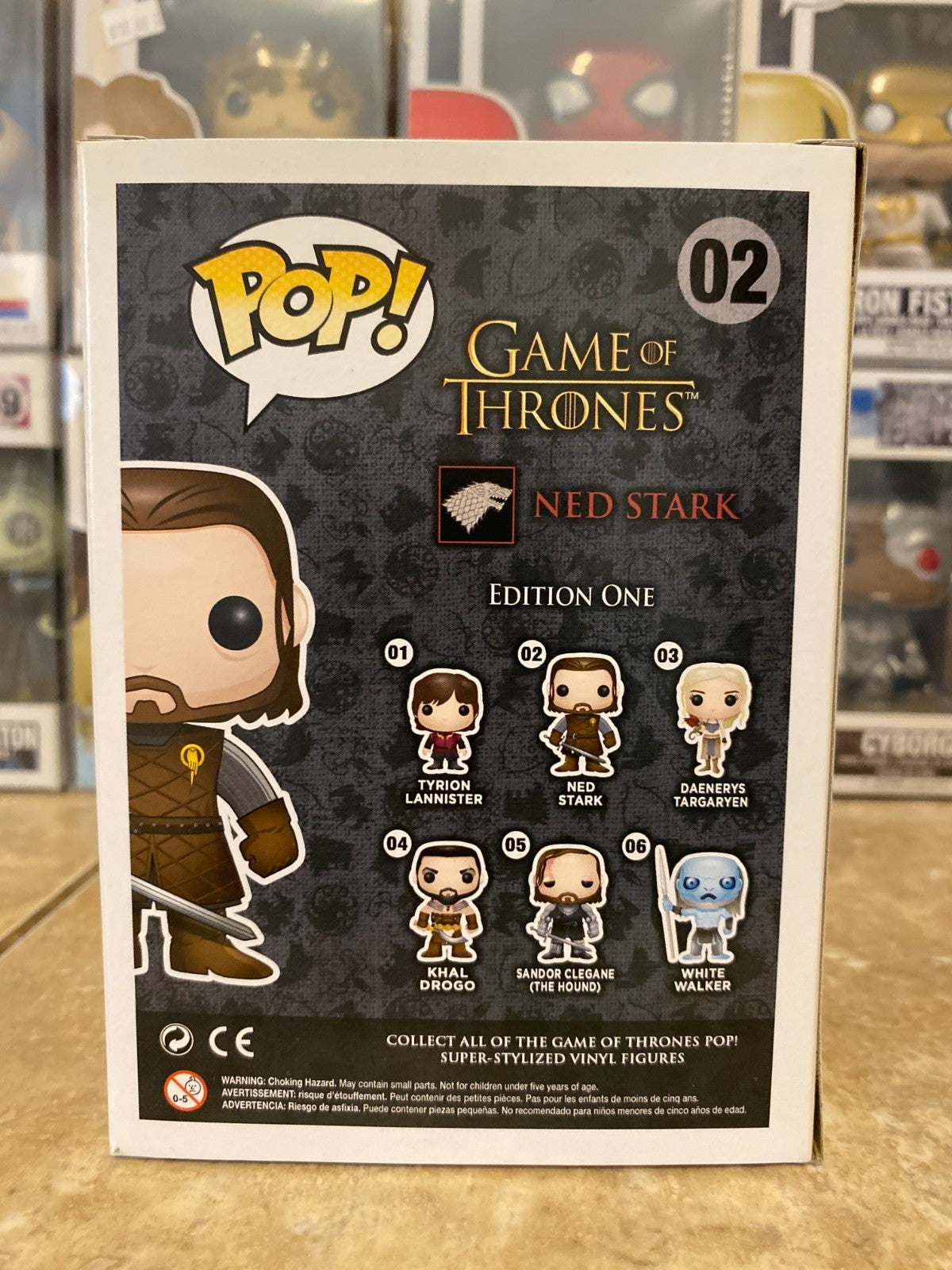 Funko Pop! Vinyl: Game of Thrones - Ned Stark #2 w Protector