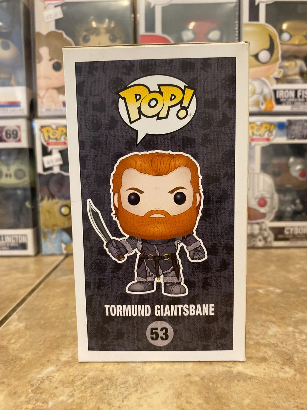 Funko Pop! Vinyl: Game of Thrones - Tormund Giantsbane #53 w Protector