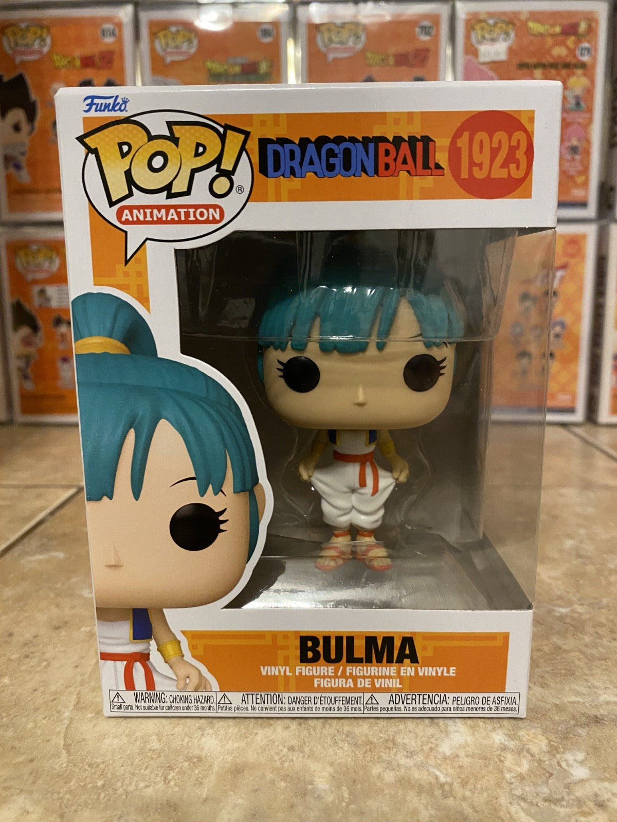 Funko Pop! Animation: Dragon Ball #1923 Bulma w Protector
