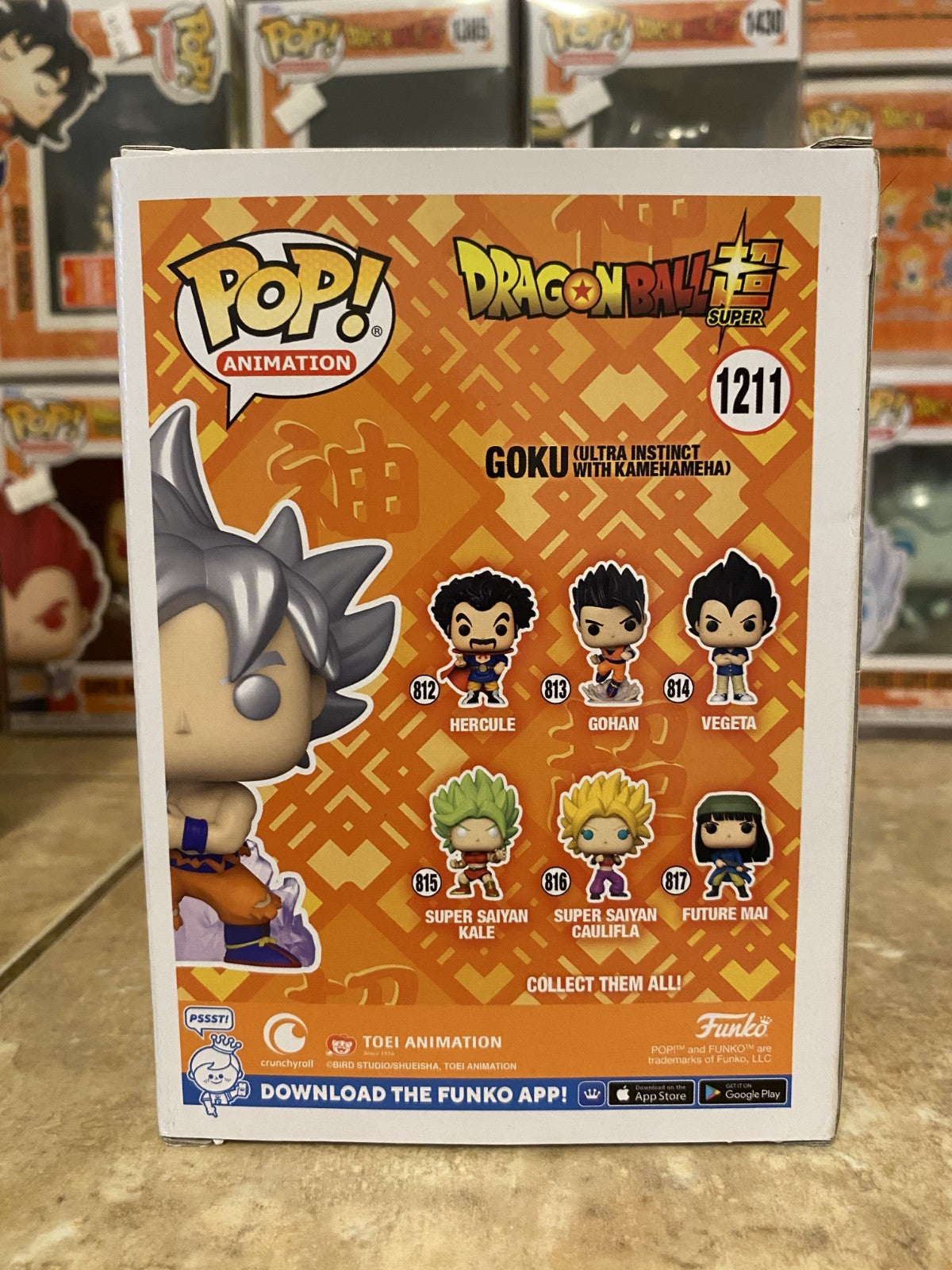 Funko Pop! Dragon Ball Super #1211 Goku NY Fall Convention Exclusive w Protector