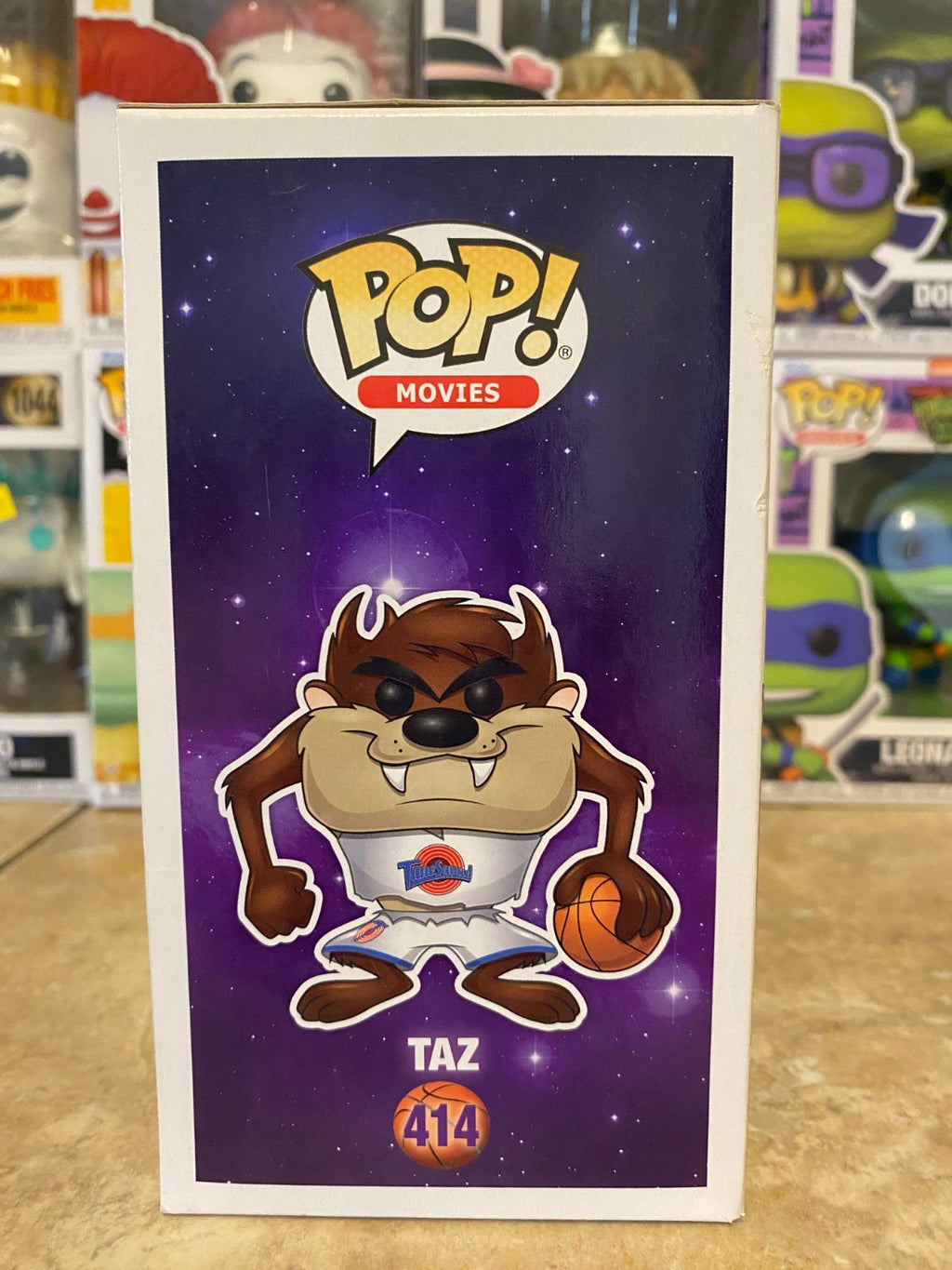 Funko Pop! Vinyl: Space Jam - Tasmanian "Taz" Devil (Chase) #414 w Protector