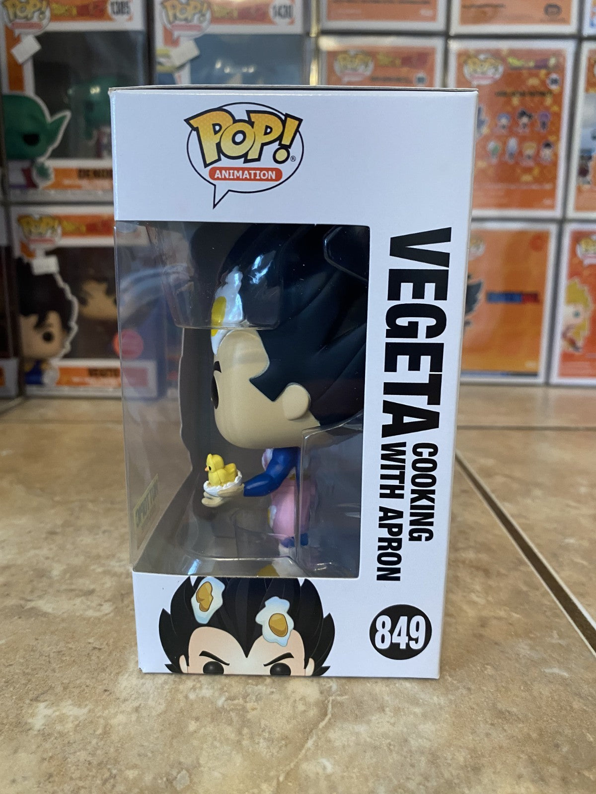 Funko Pop! Dragon Ball Super #849 Vegeta Hot Topic Exclusive w Protector