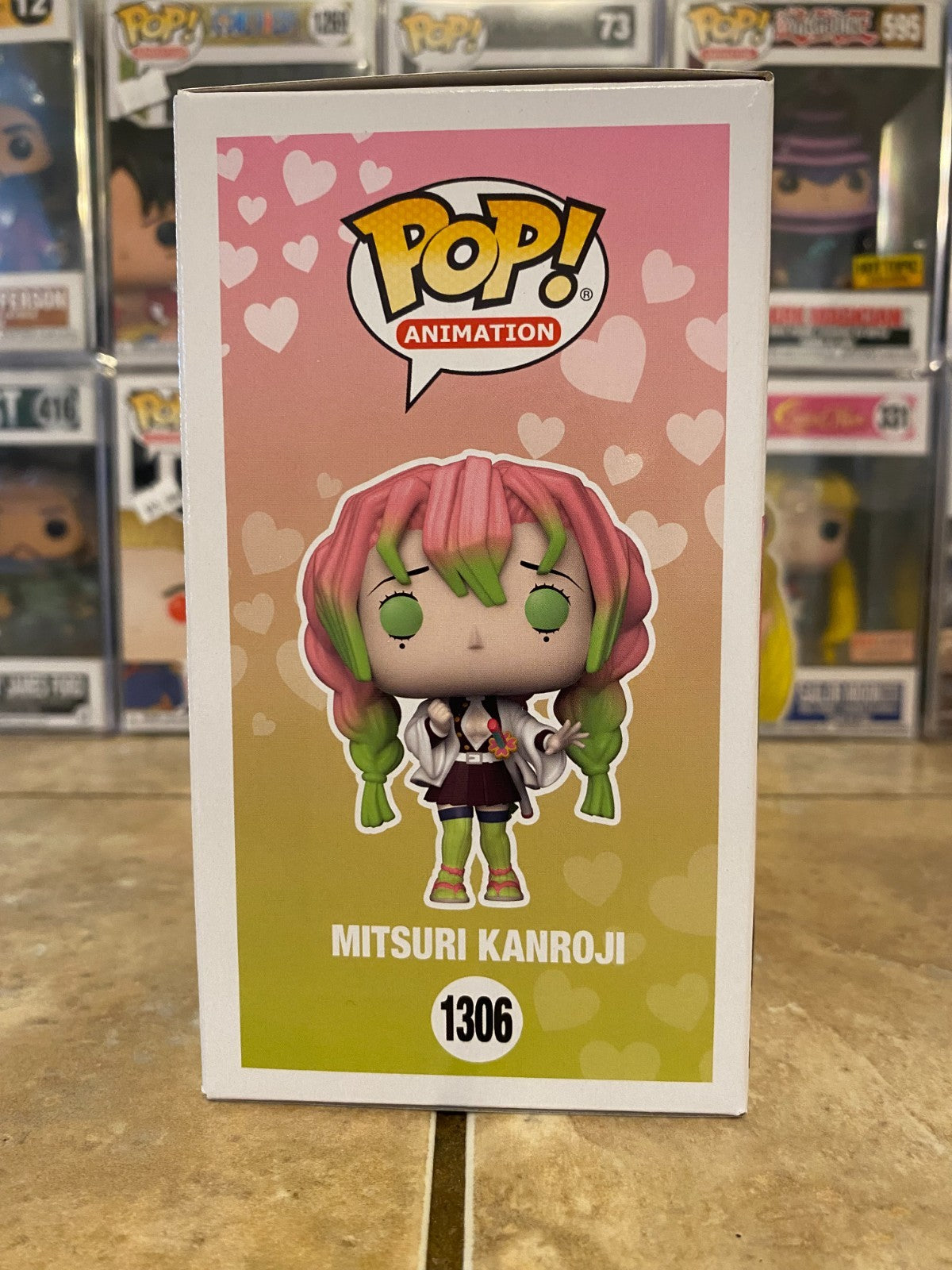 Funko Pop! Demon Slayer Mitsuri #1306 Glow Fundom Exclusive with Protector