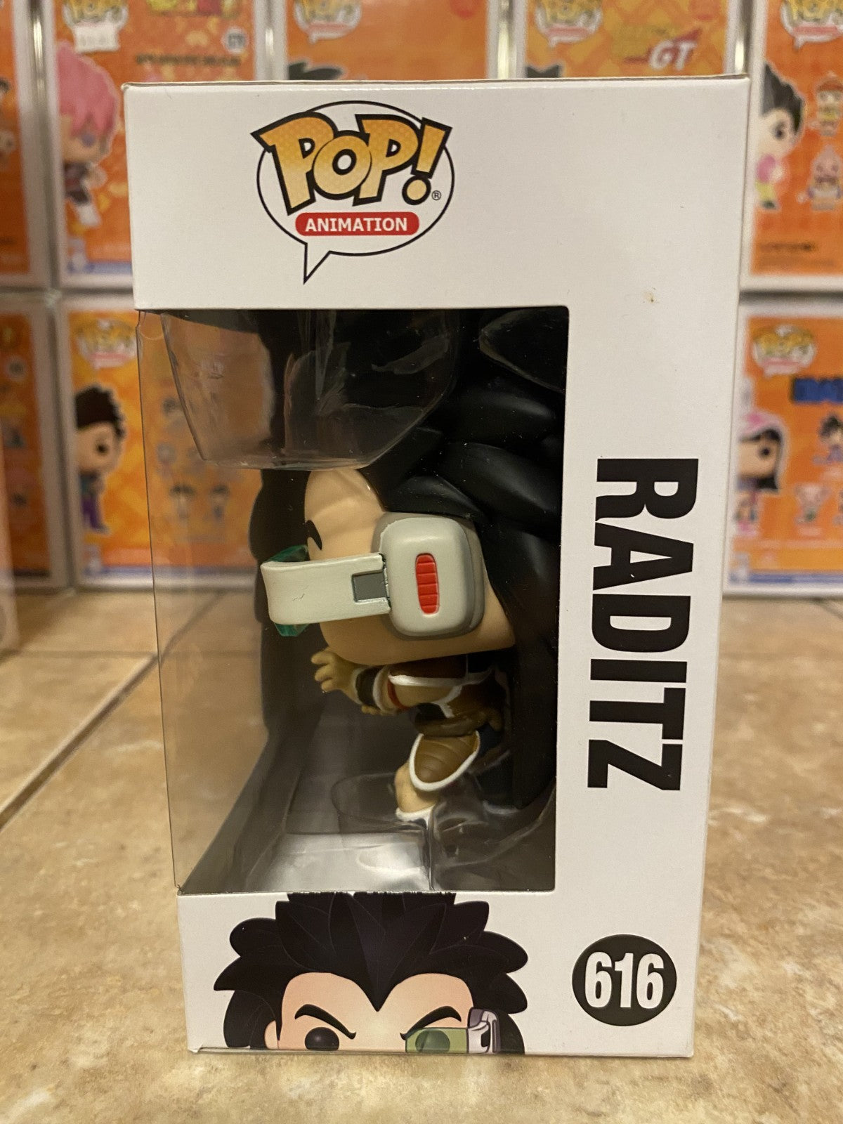Funko Pop! Animation: Dragon Ball Z #616 Raditz w Protector