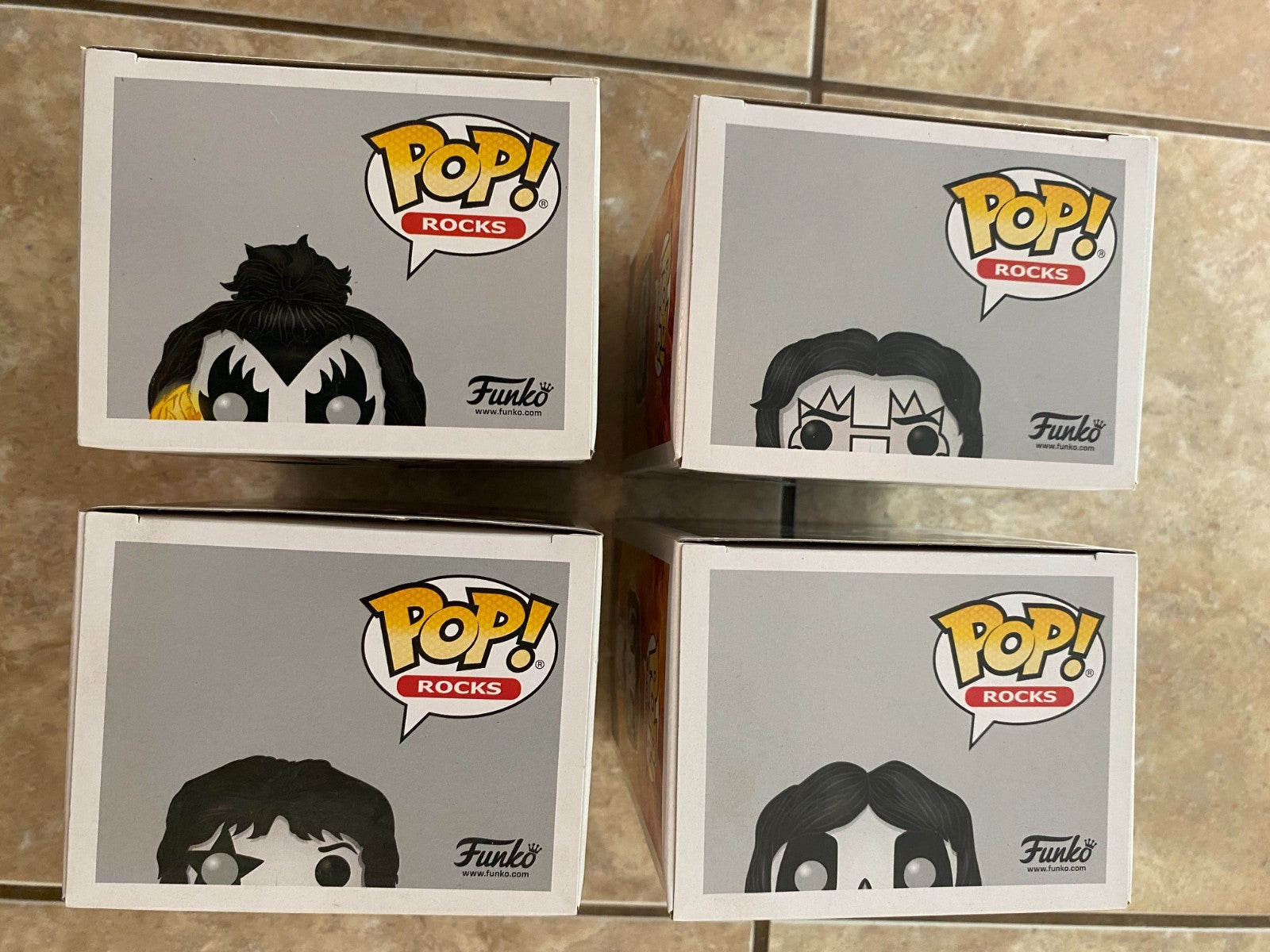 Funko Pop! Vinyl: Spaceman / Demon / Starchild / Catman 4 Piece Set