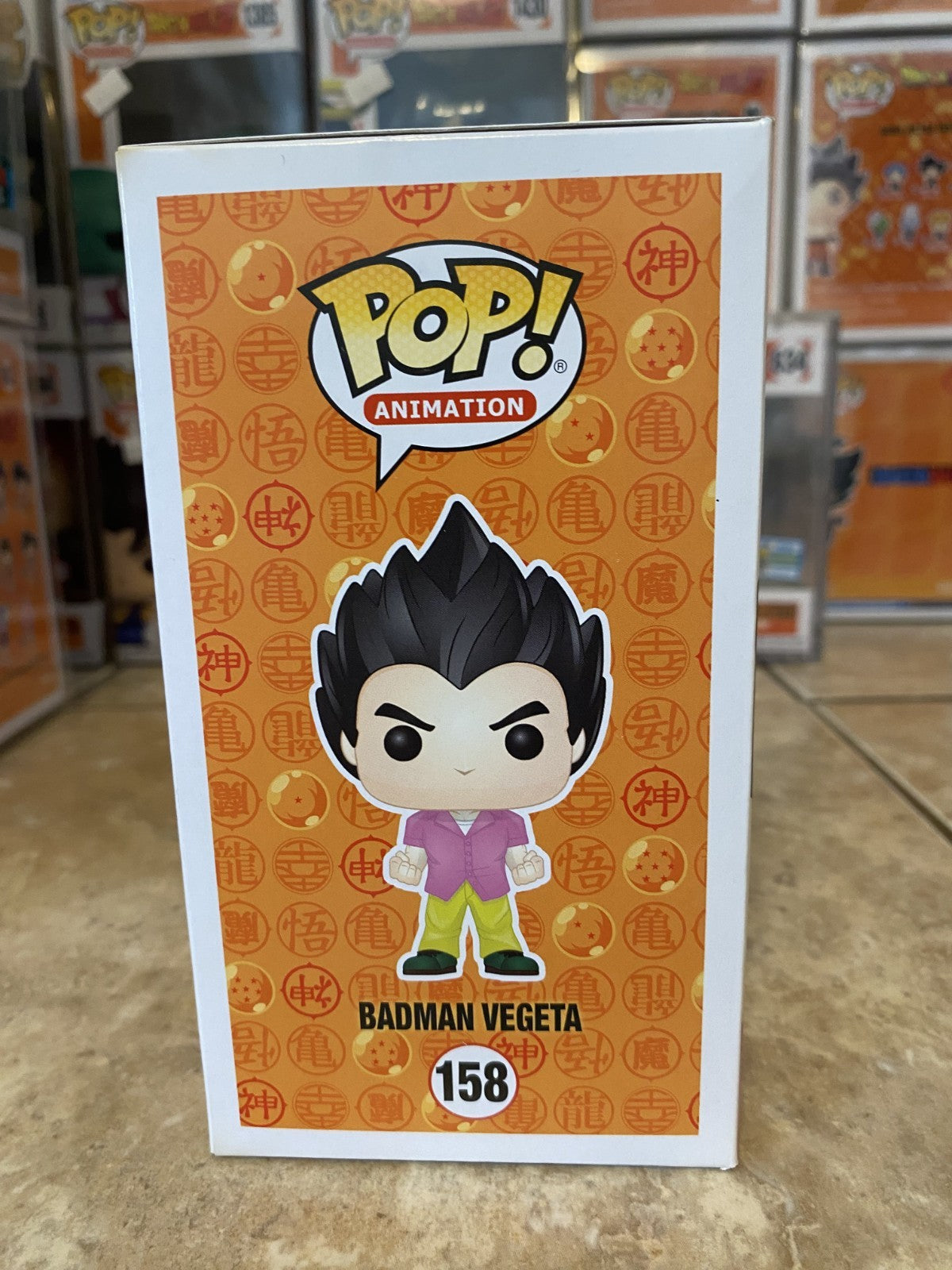 Funko Pop! Dragon Ball Z #158 Badman Vegeta Hot Topic Exclusive w Protector