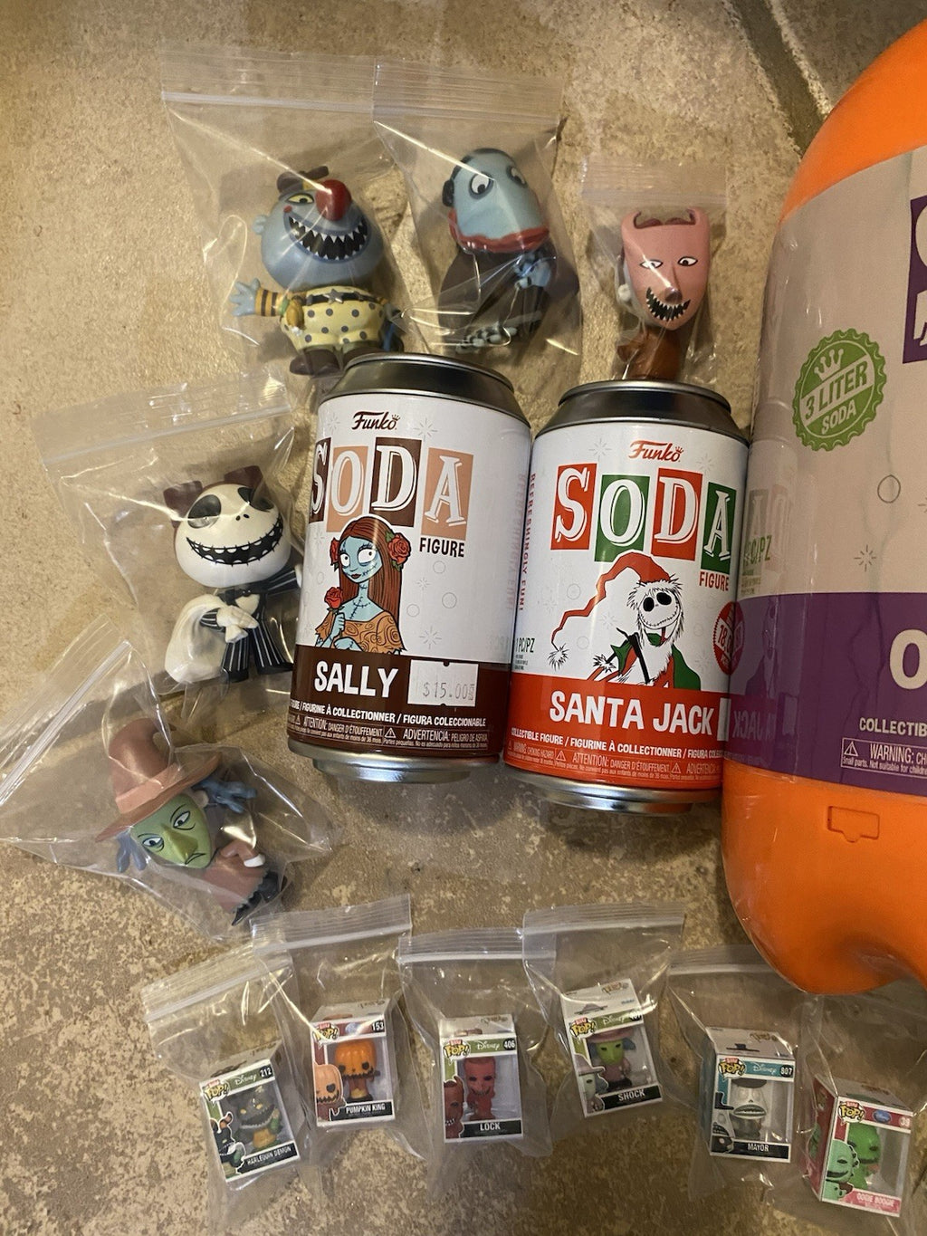 Funko Pop! Mixed Nightmare Before Christmas Lot