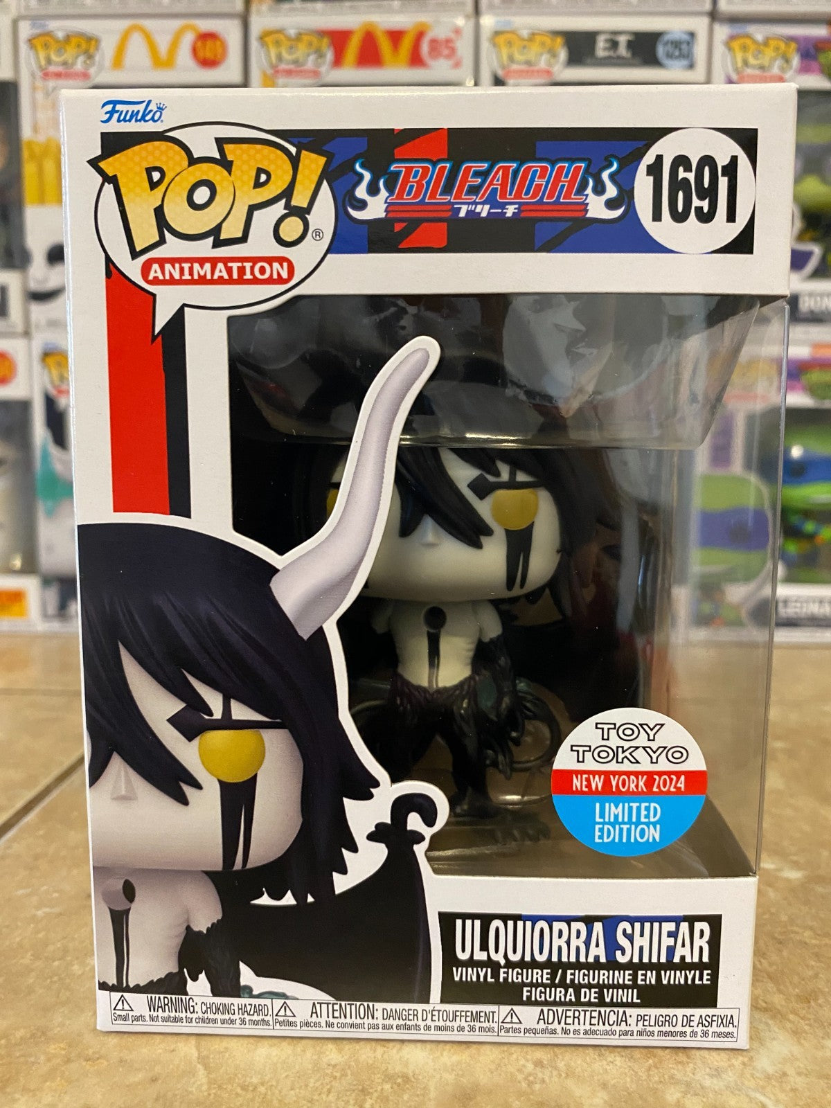 Funko Pop! Bleach - Ulquiorra Shifar - New York Comic Con Excl w Protector