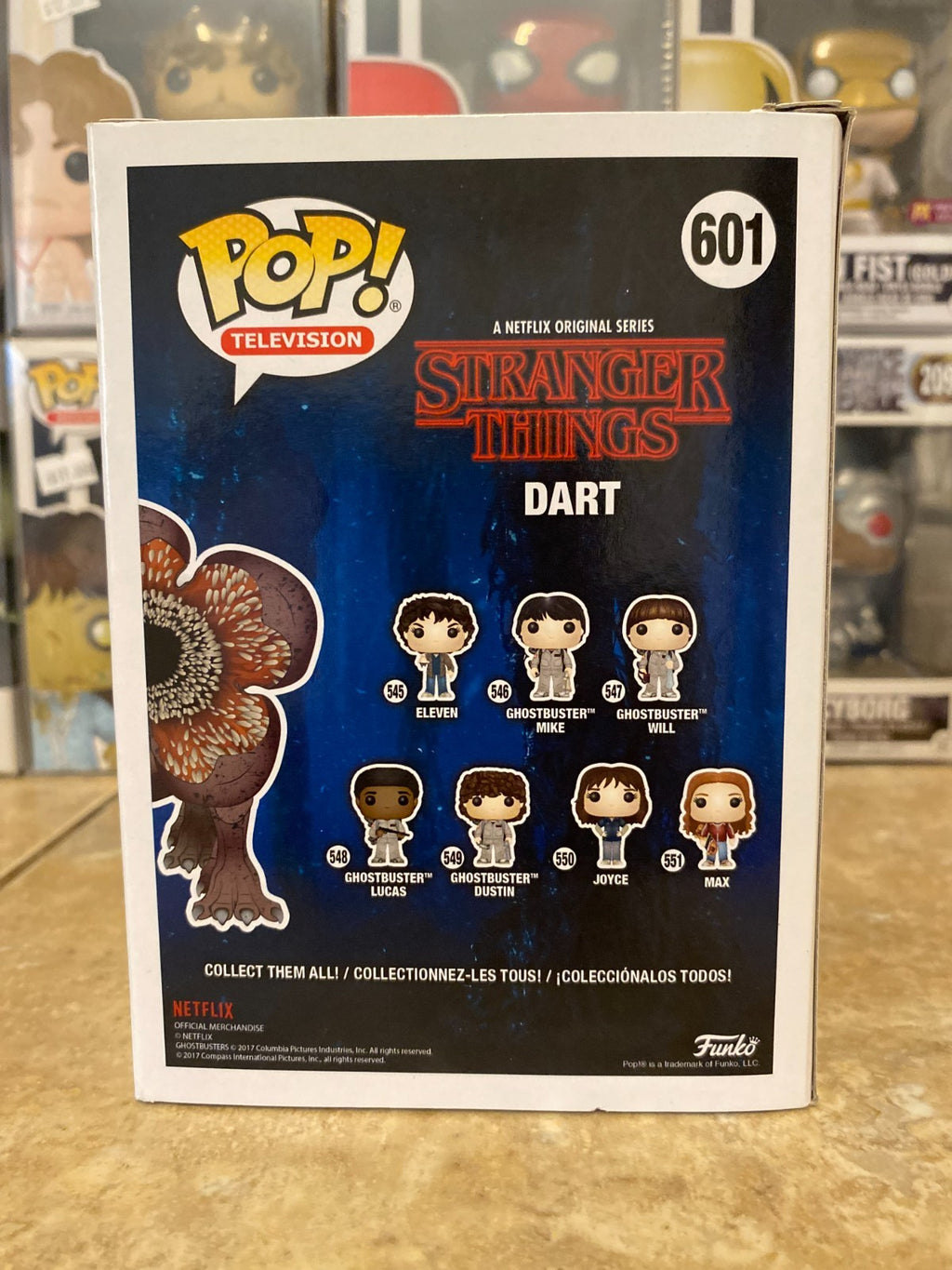 Funko Pop! Vinyl: Stranger Things - Demogorgon (Dart) #601 w Protector
