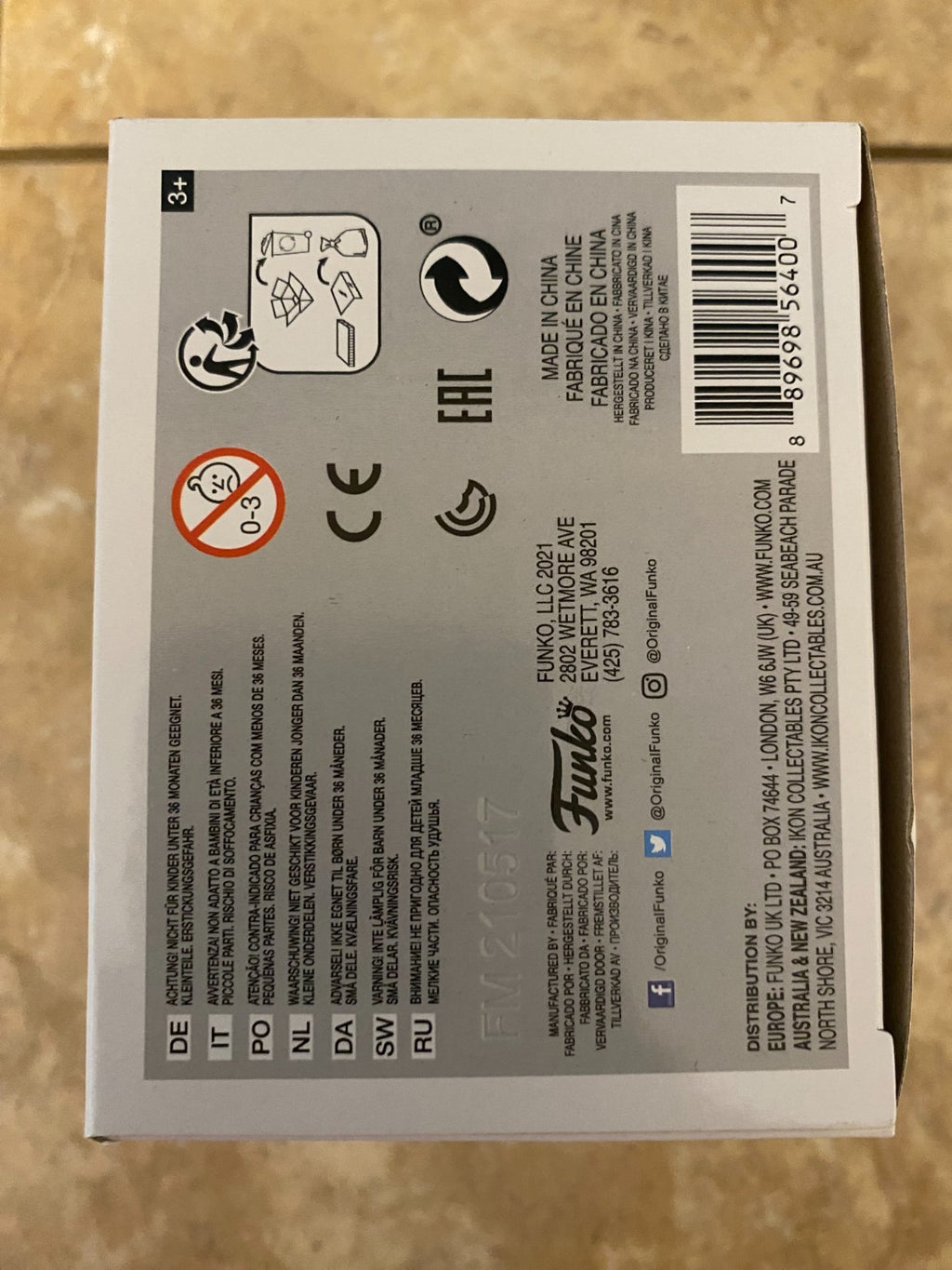 Funko Pop! Michael Jordan #114 (Team USA) Hobbiestock Exclusive w Protector