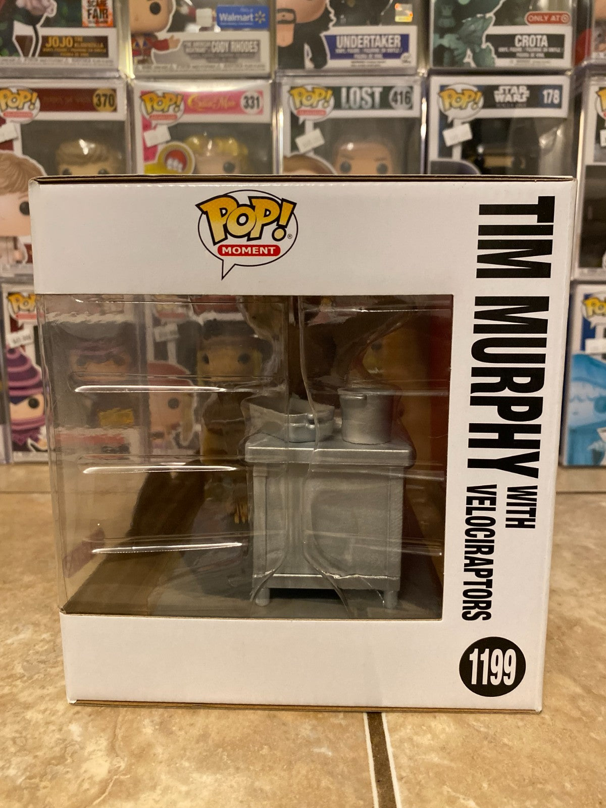 Funko Pop! Moments: Jurassic Park - Tim Murphy with Velociraptors - Target #1199