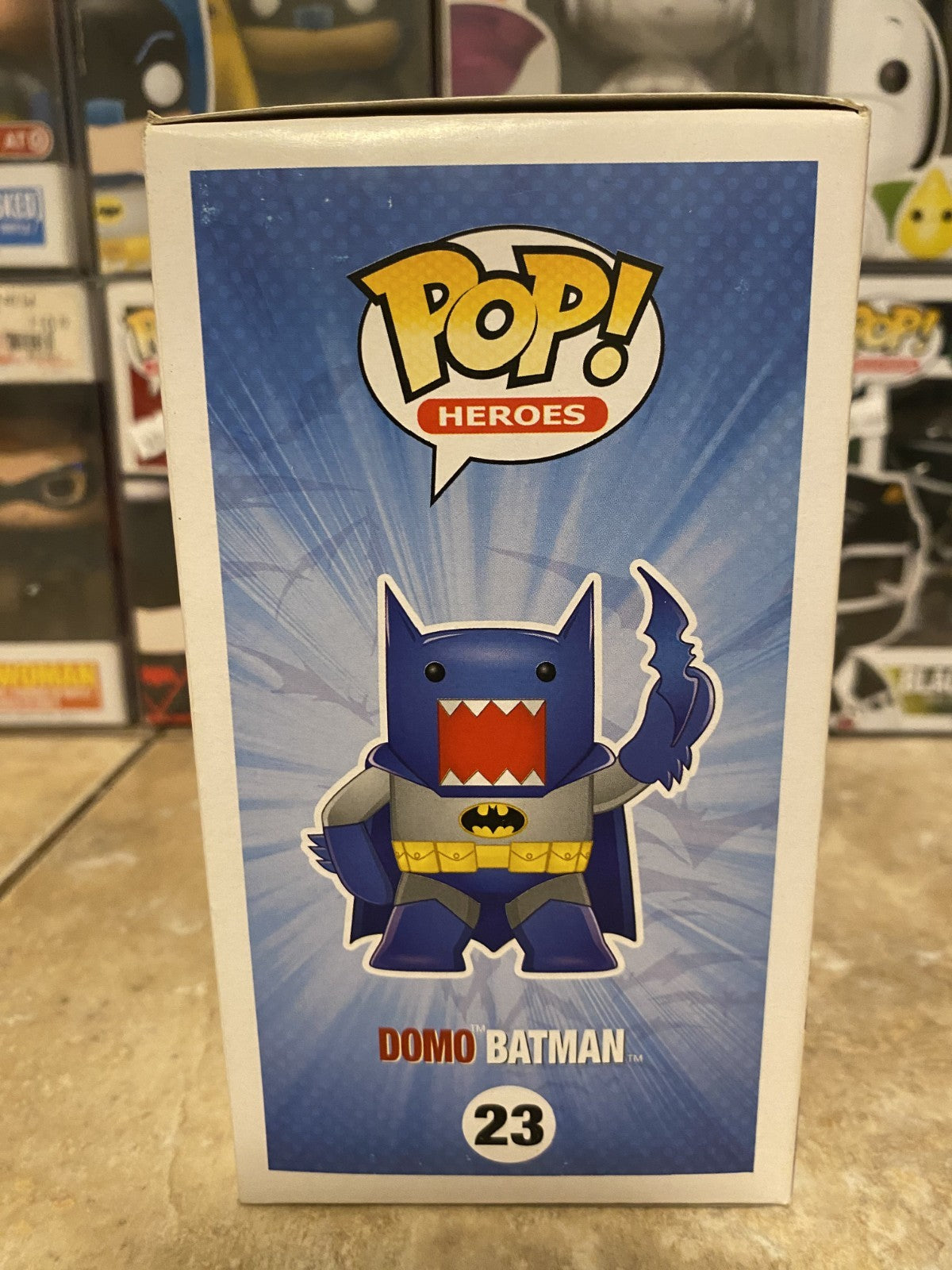 Funko Pop! Vinyl: Domo (as Batman) #23 w/Box Protector