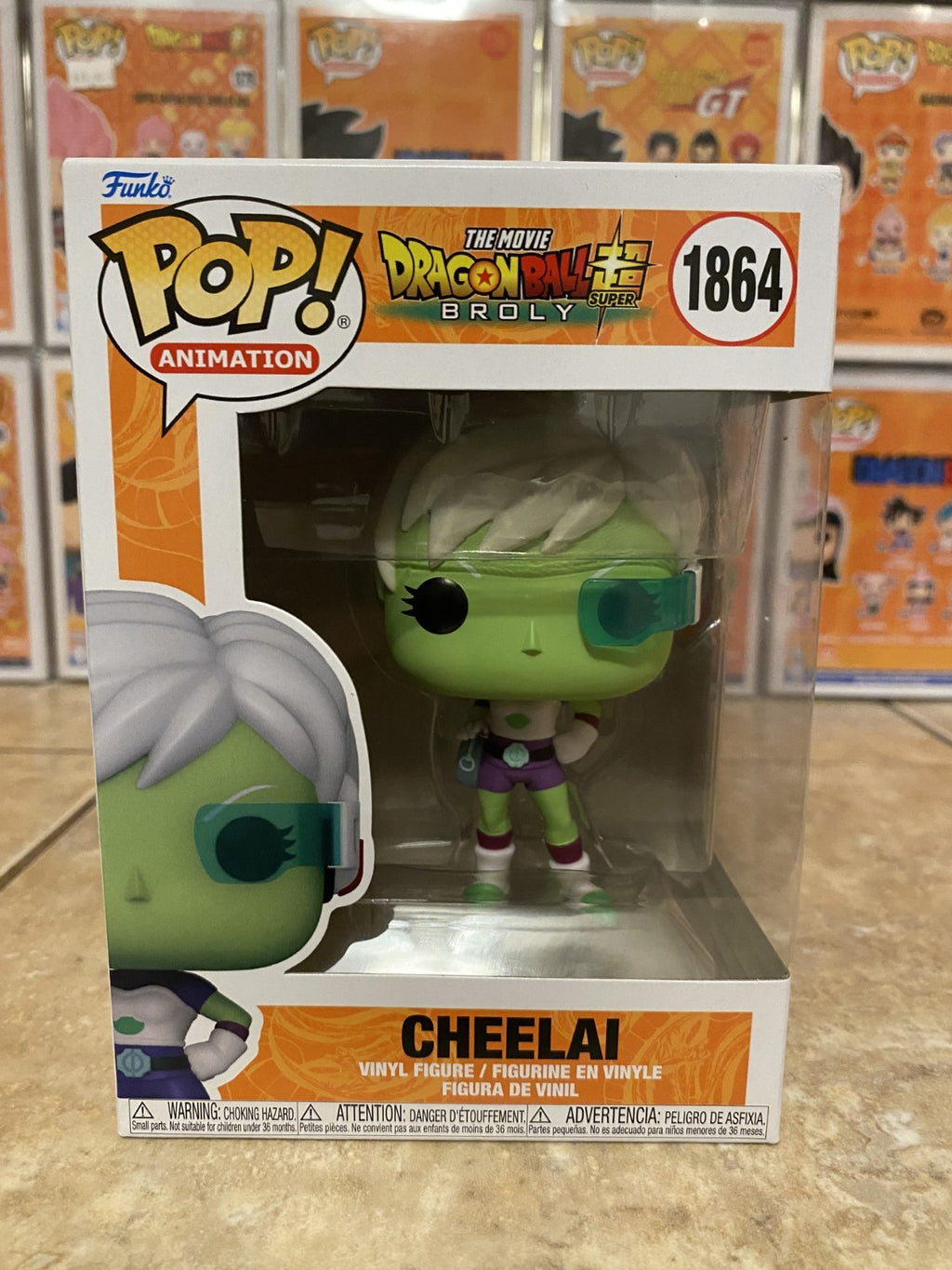 Funko Pop! Animation: Dragon Ball Super Broly #1864 Cheelai w Protector