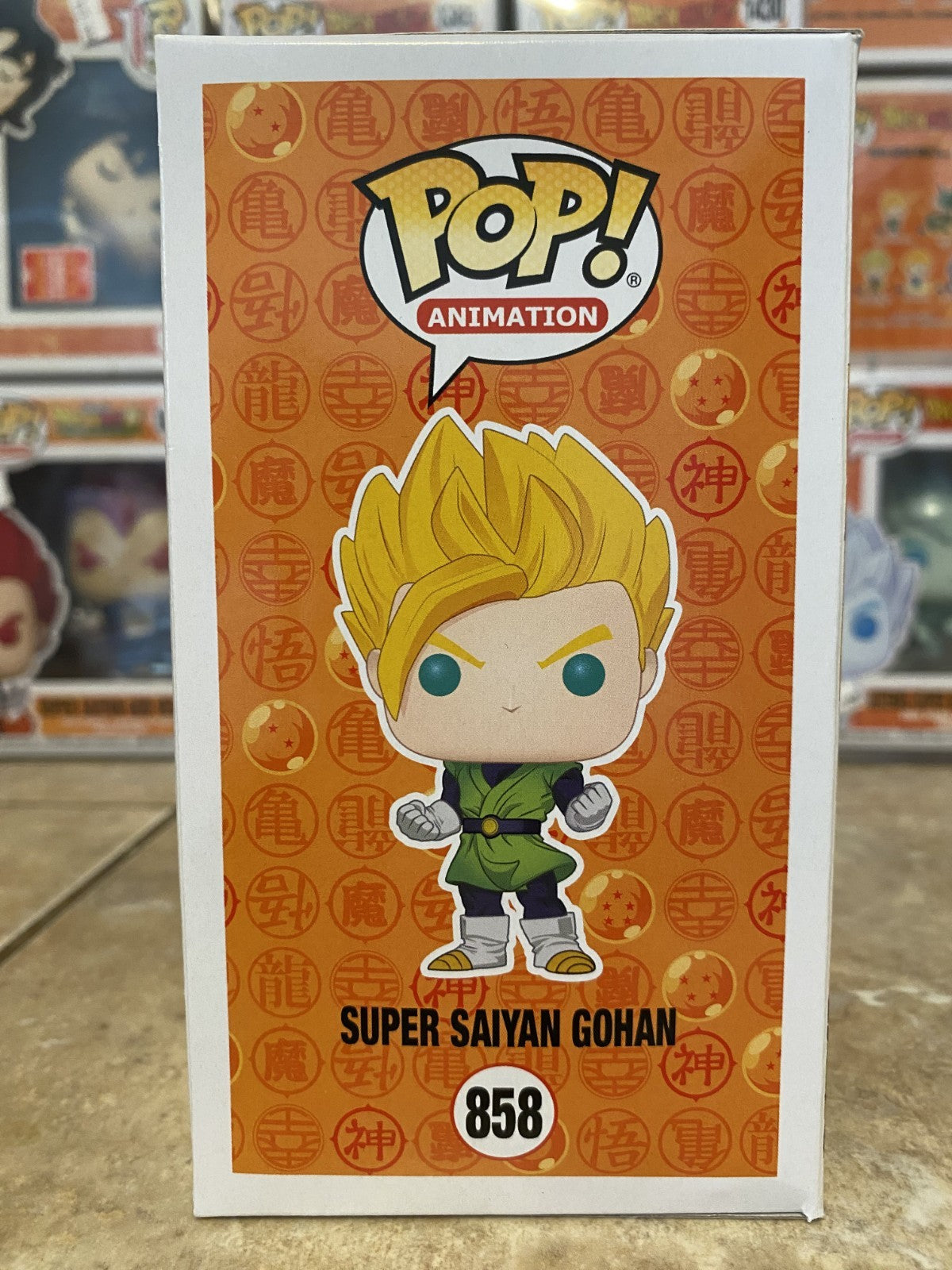 Funko Pop! Dragon Ball Z #858 Super Saiyan Gohan GITD Exclusive w Protector