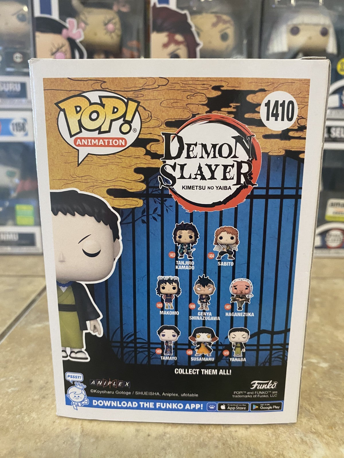 Funko Pop! Demon Slayer #1410 Yahaba w/Box Protector