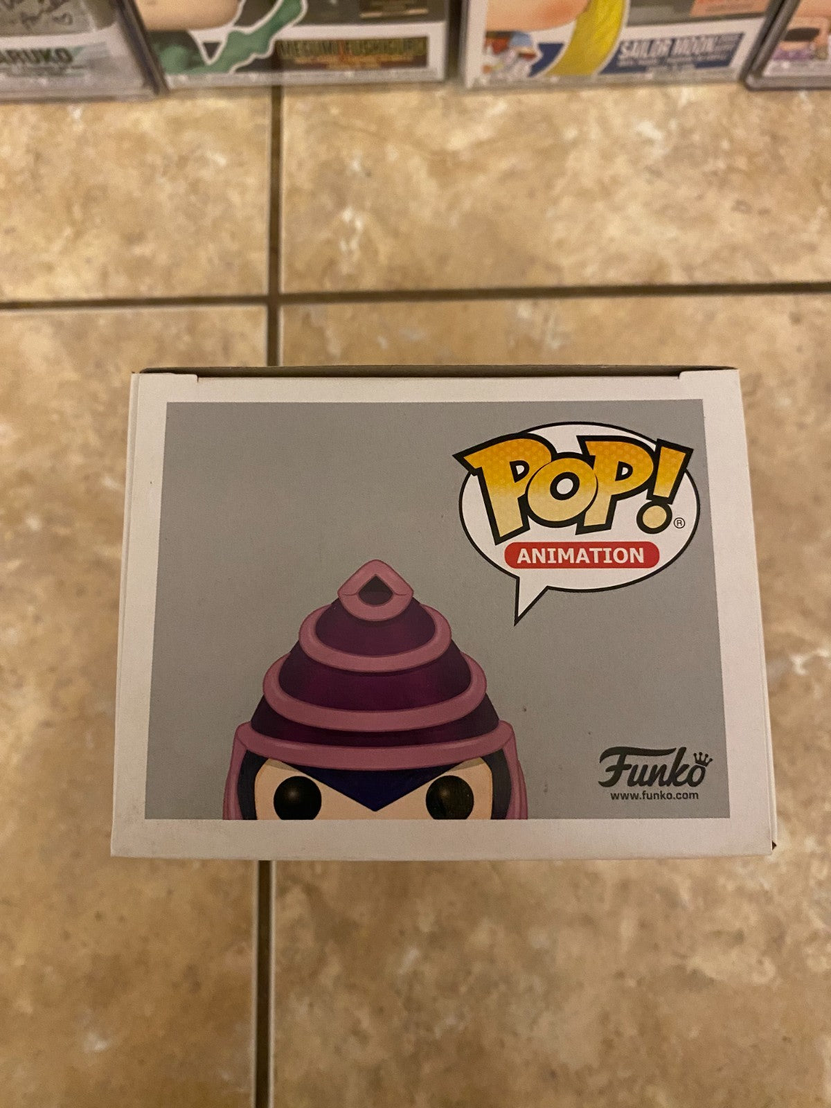 Funko Pop! Animation Yu-Gi-Oh Dark Magician #595 Hot Topic Exclusive w Protector