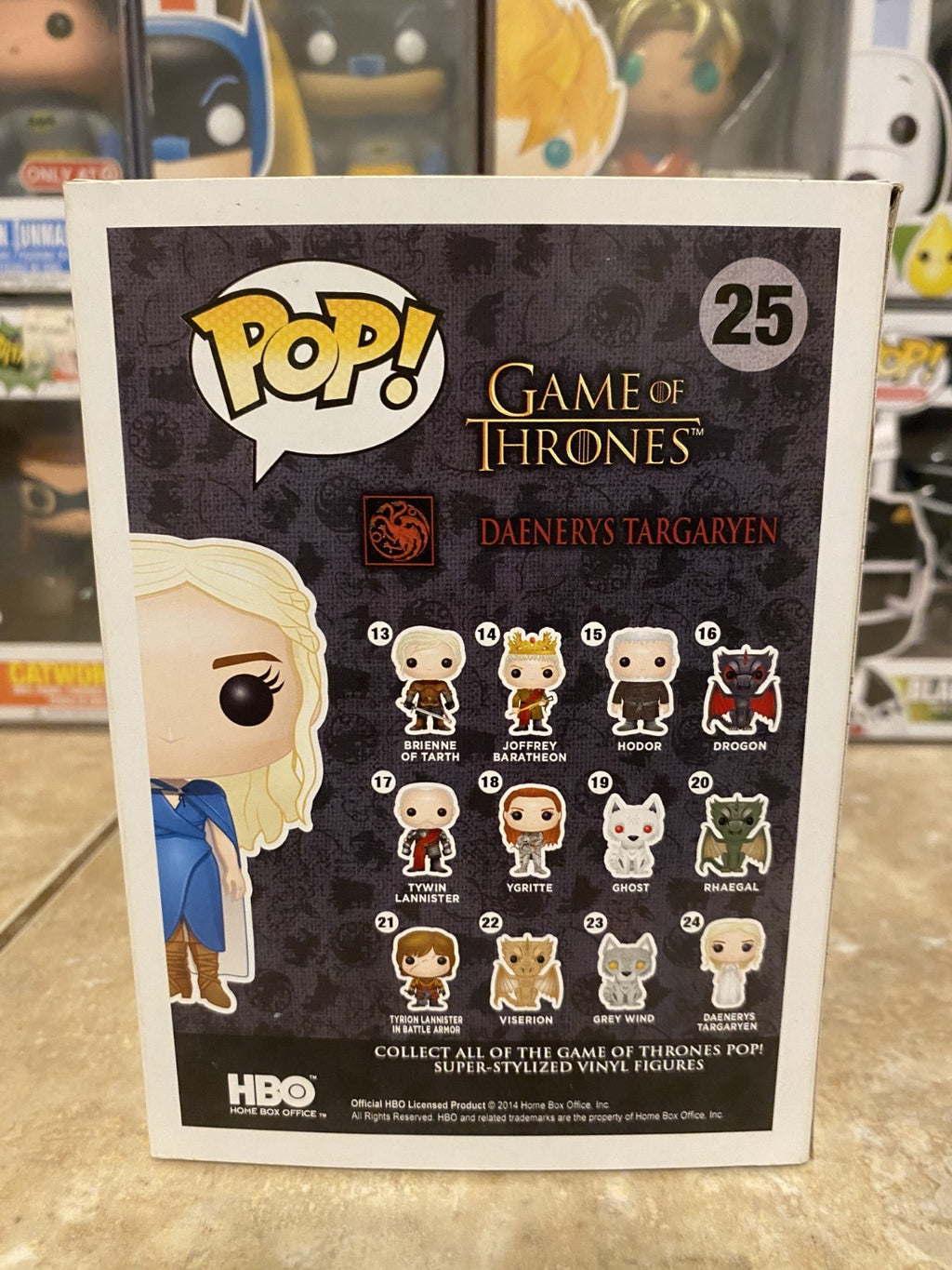 Funko Pop! Game of Thrones: Daenerys Targaryen #25 w/Box Protector