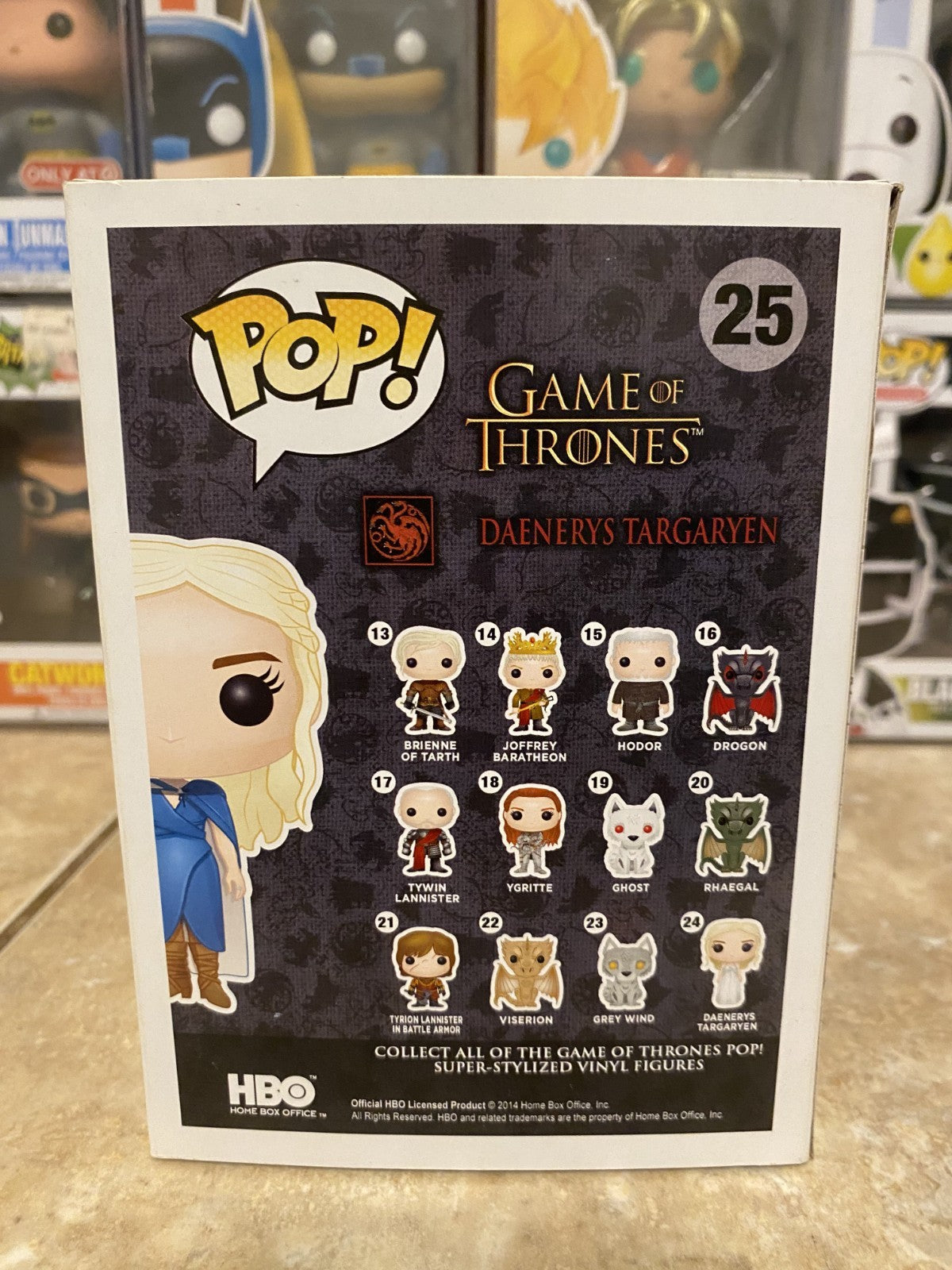 Funko Pop! Game of Thrones: Daenerys Targaryen #25 w/Box Protector