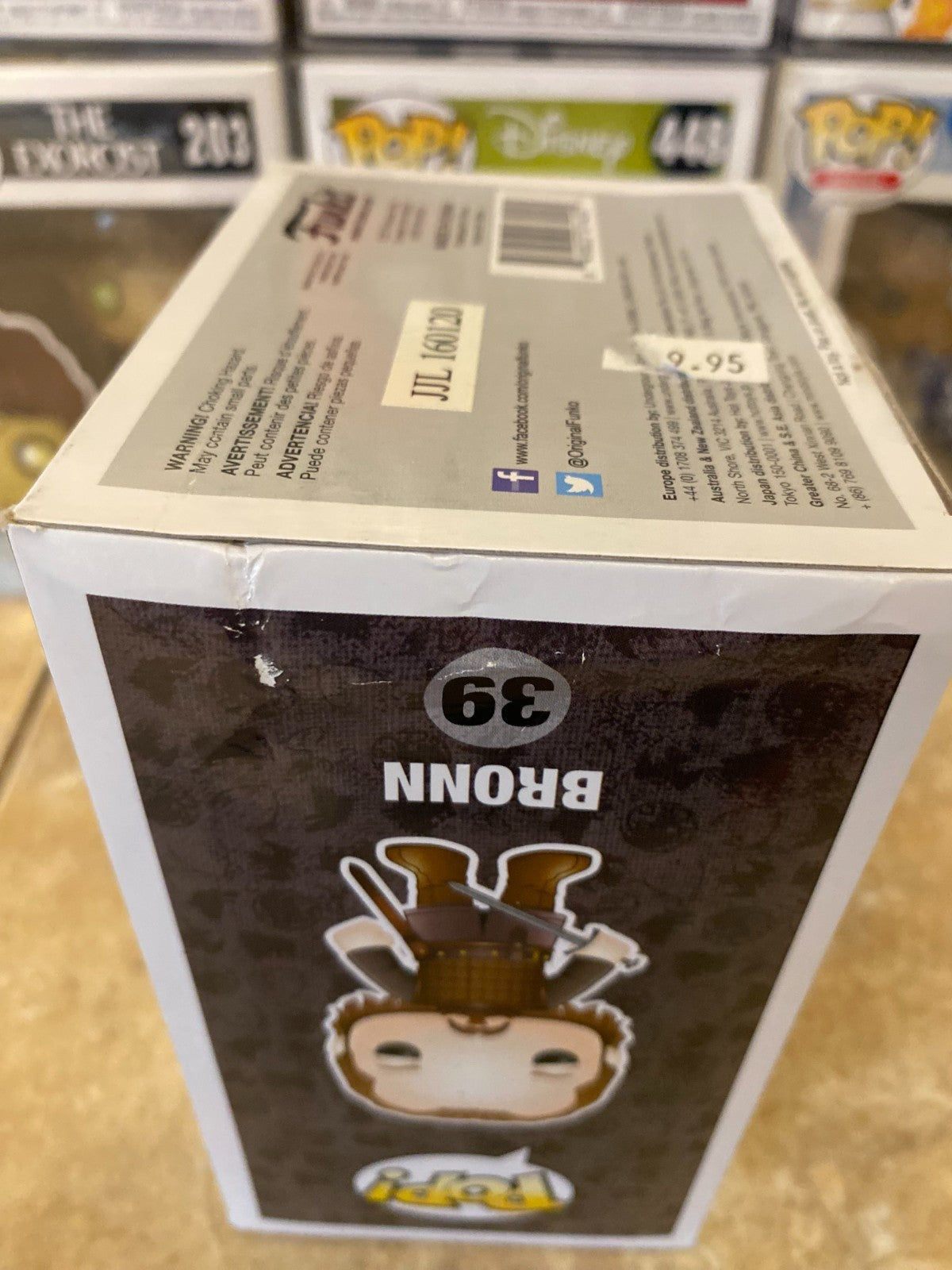 Funko POP! Television Game of Thrones Bronn #39 Vinyl Figure w Protector